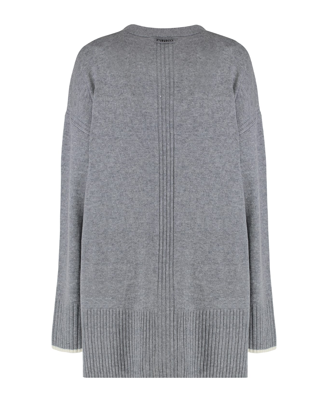 Pinko Tasmania Wool And Cashmere Cardigan - grey