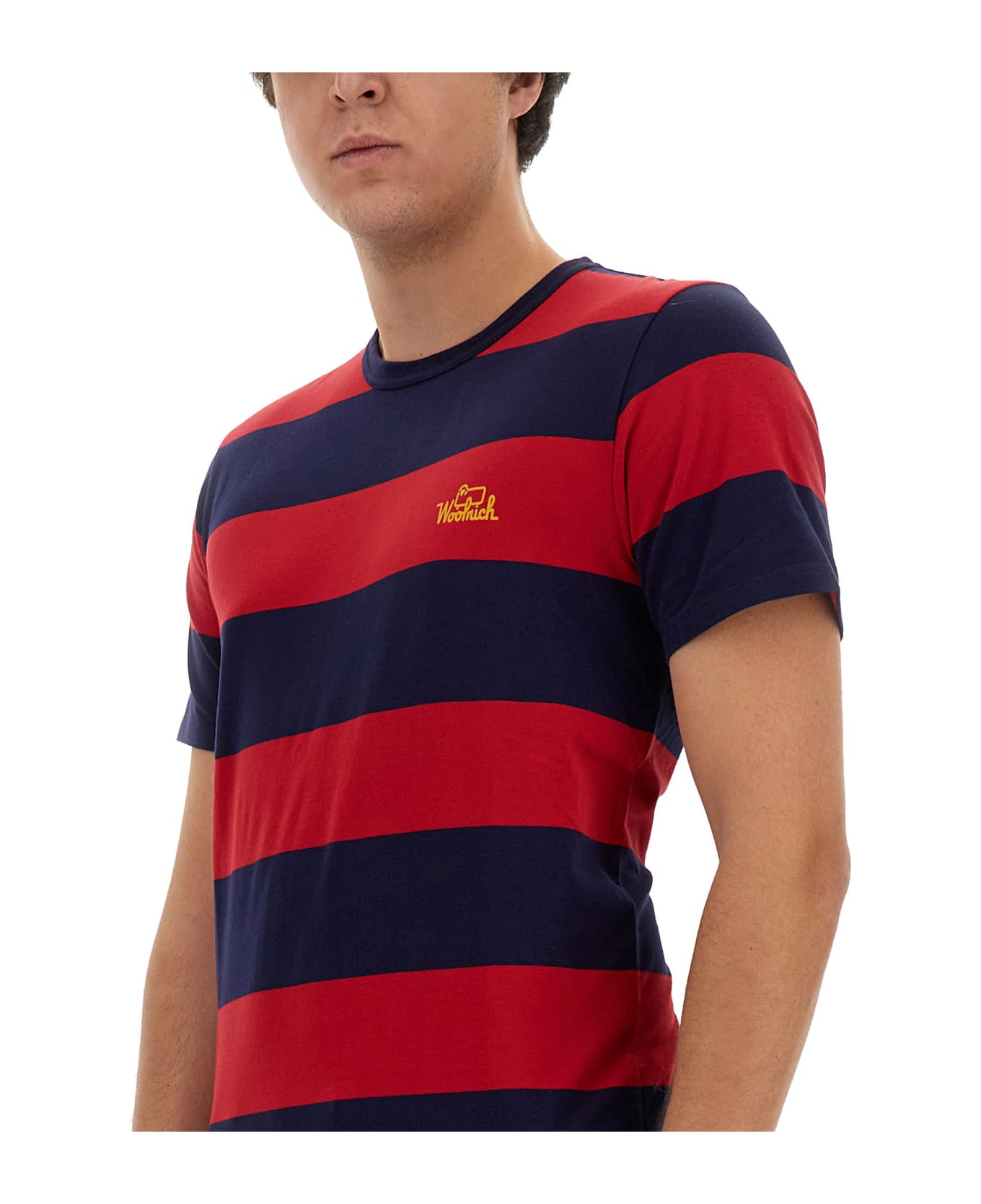 Woolrich Striped T-shirt - MULTICOLOR