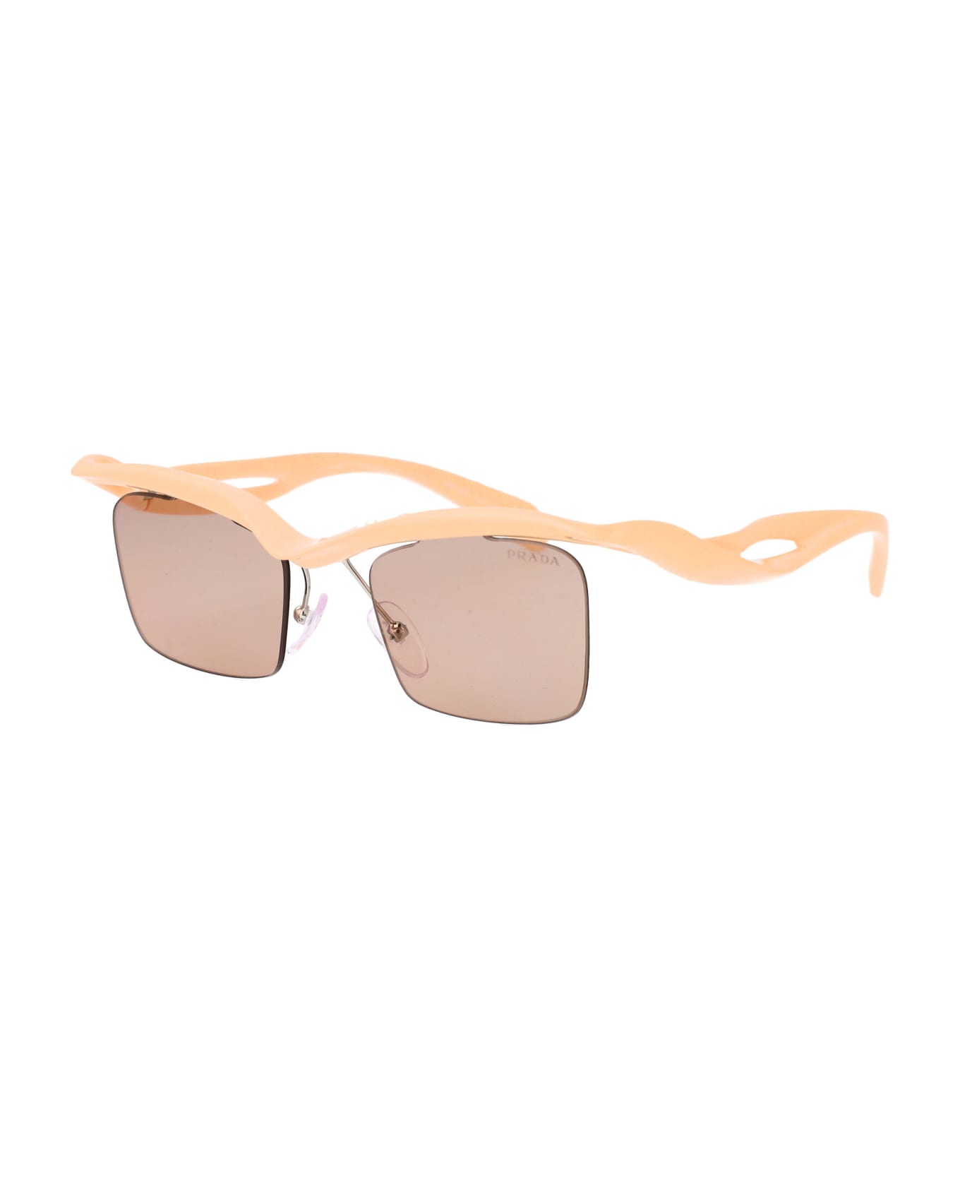 Prada Eyewear 0pr A15s Sunglasses - 18Q4I2 Peach