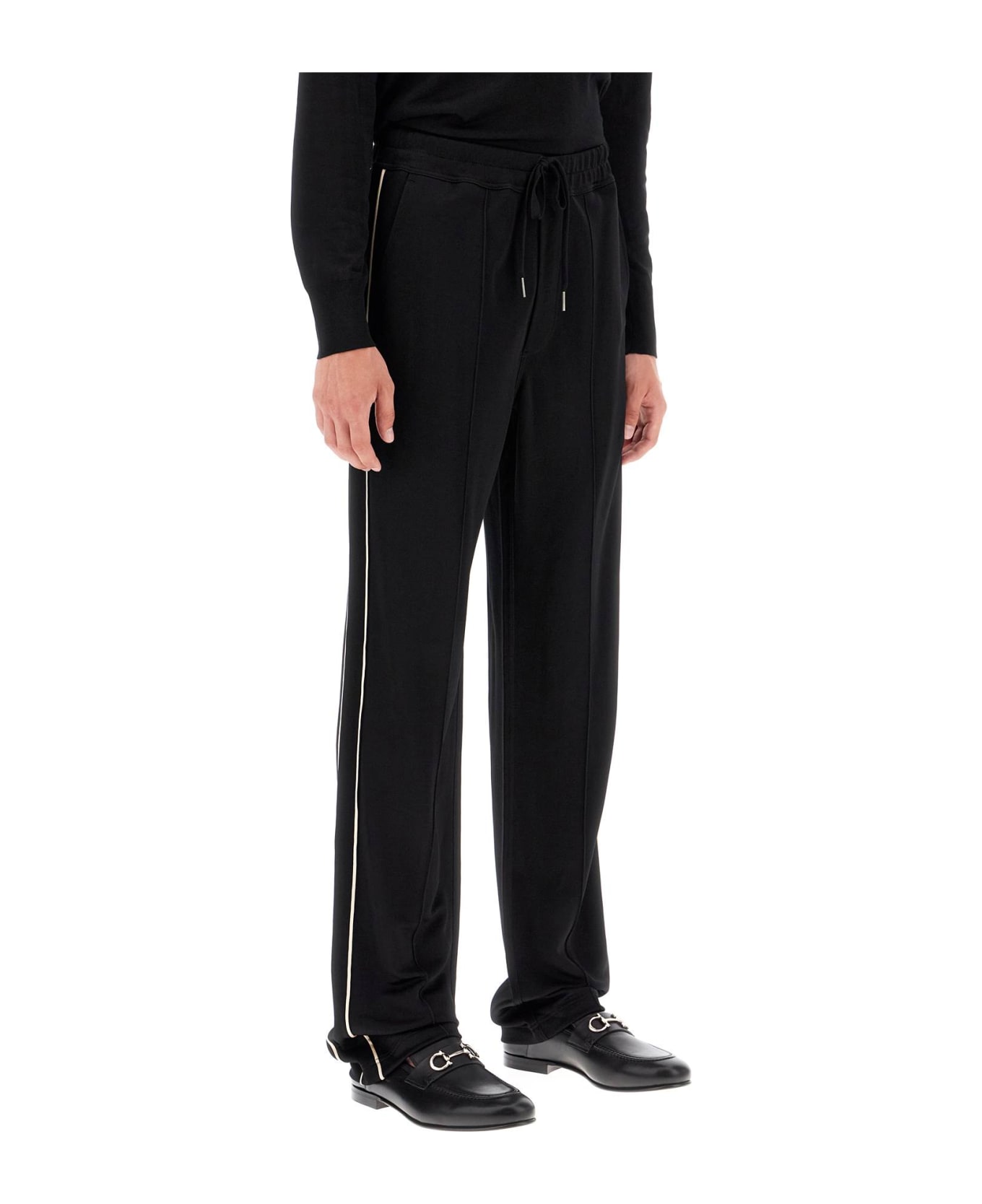 Tom Ford Viscose Joggers - BLACK (Black)