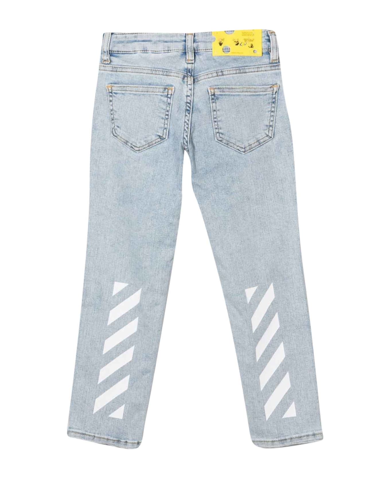 Off-White Blue Jeans Girl - Denim