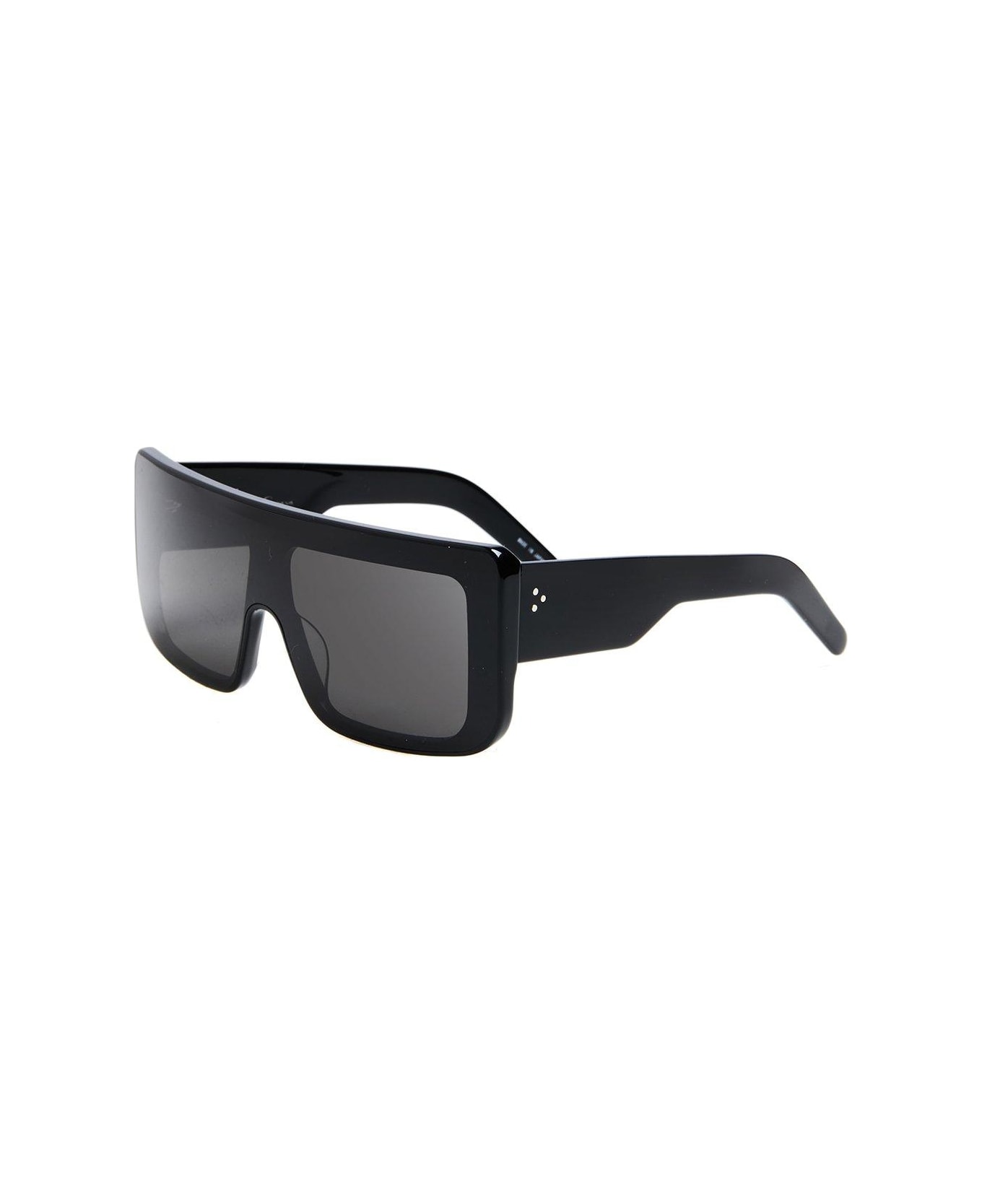 Rick Owens Documenta Shield Frame Sunglasses - Black サングラス