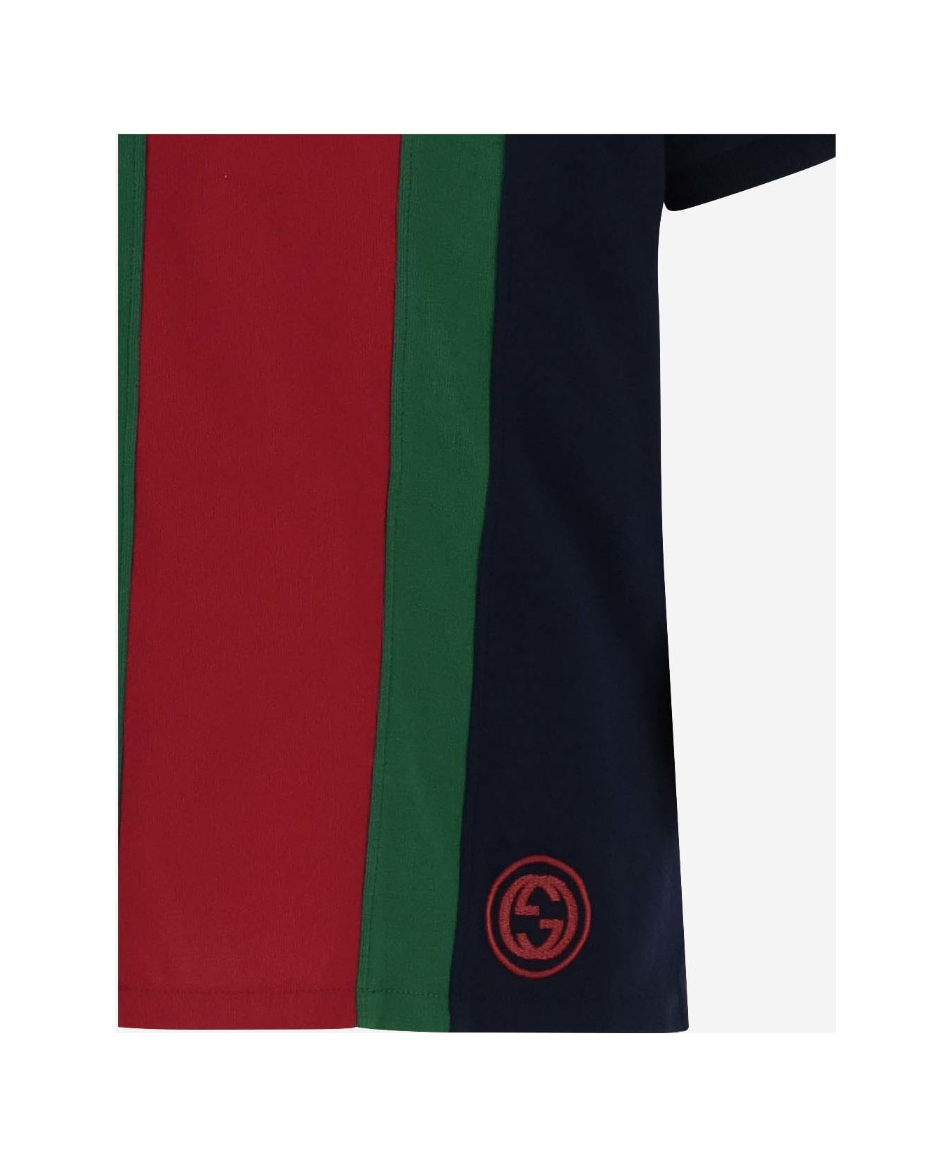 Gucci Cotton Polo Shirt With Logo - Red