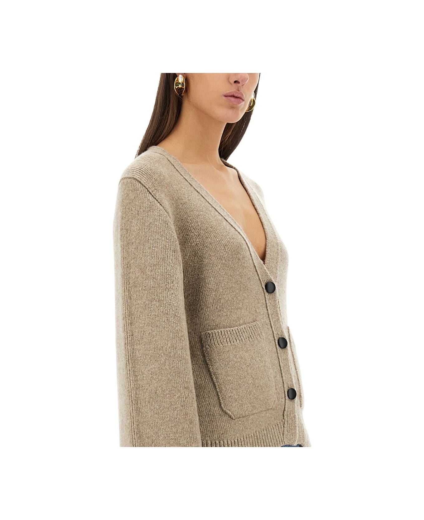 Khaite "scarlet" Cardigan - BEIGE