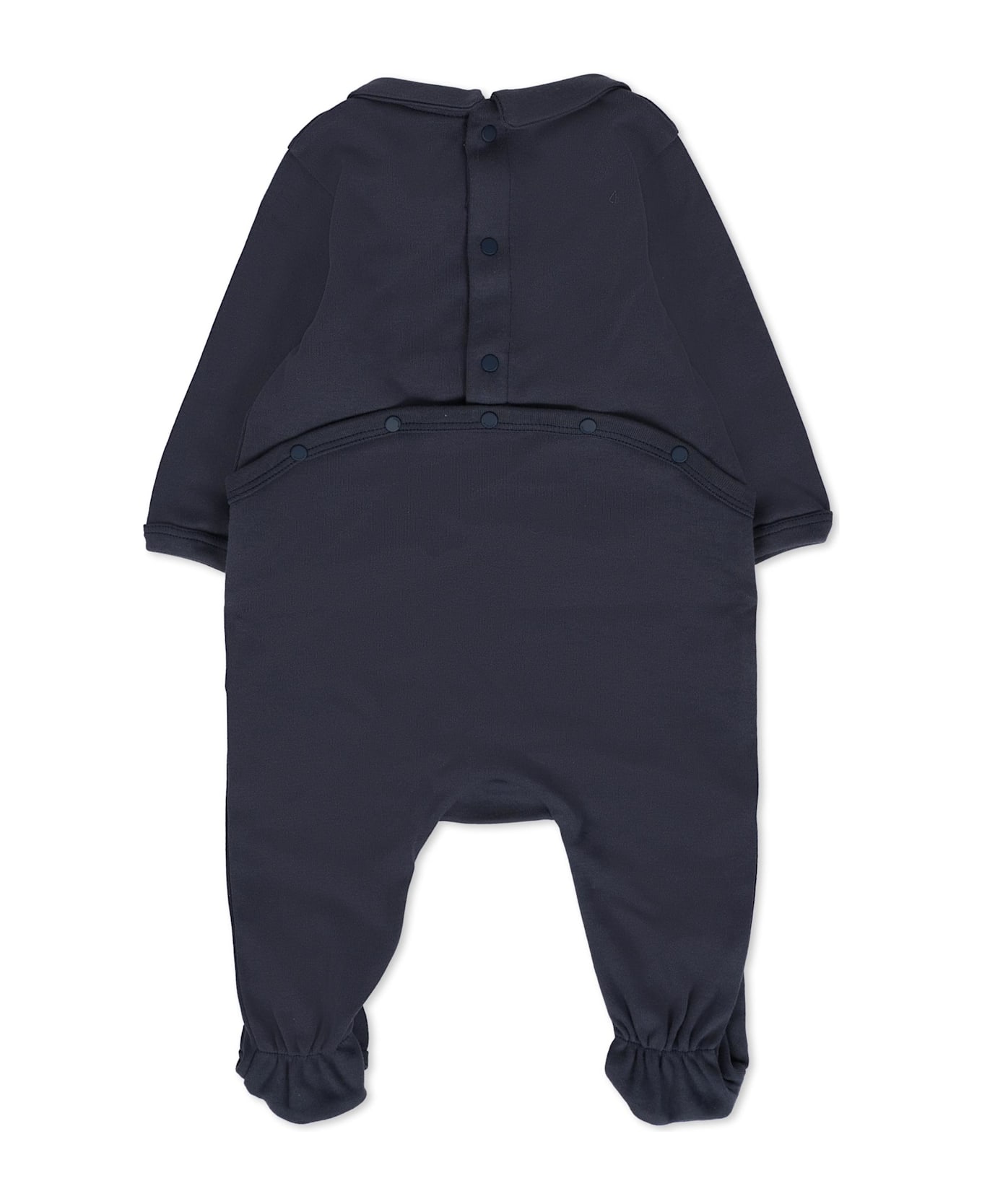 Givenchy Blue Babygrow Set For Baby Boy With Logo - Blue