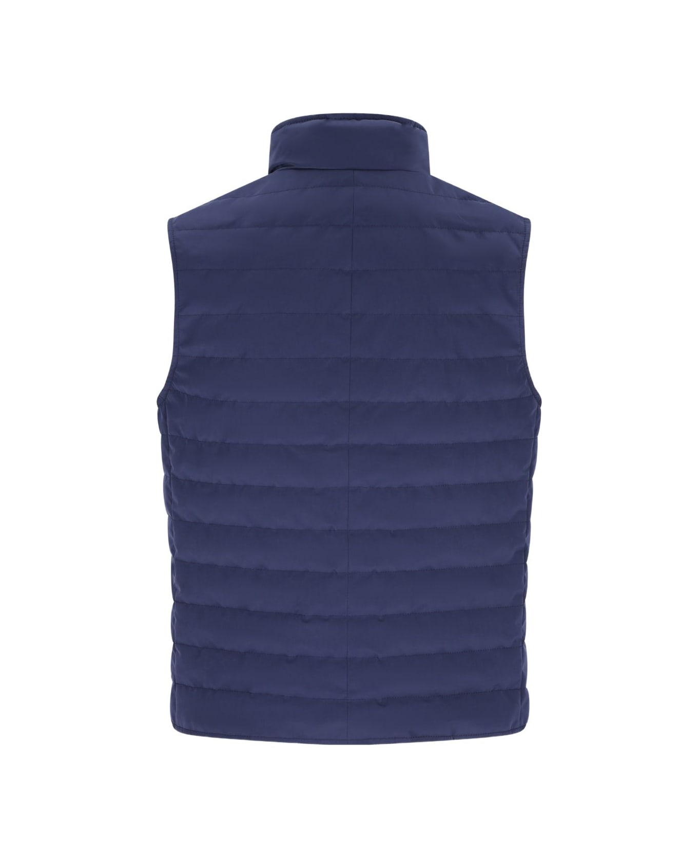 Brunello Cucinelli Down Vest - Blue