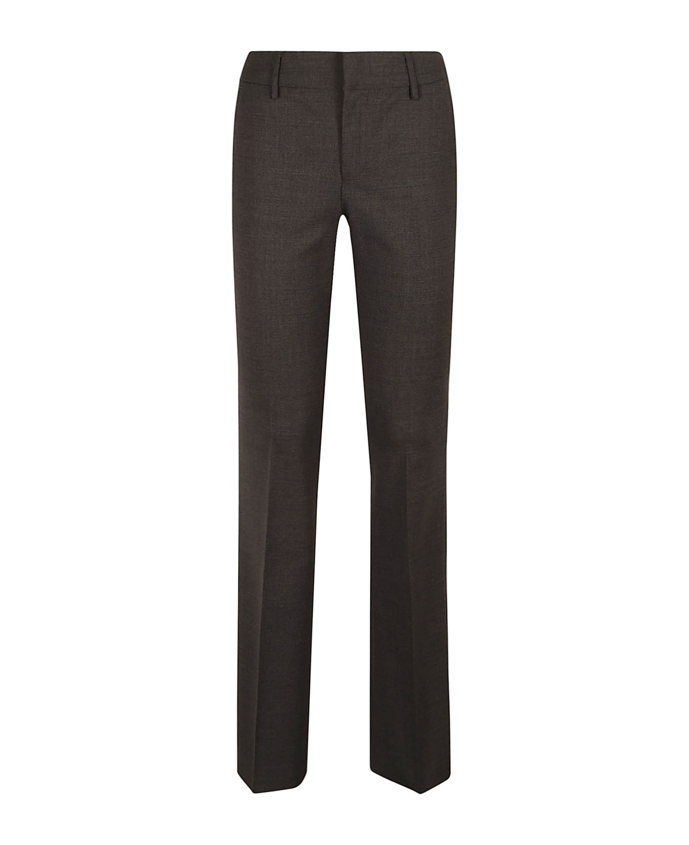 PT01 High-waist Flare Trousers - Grigio antracite