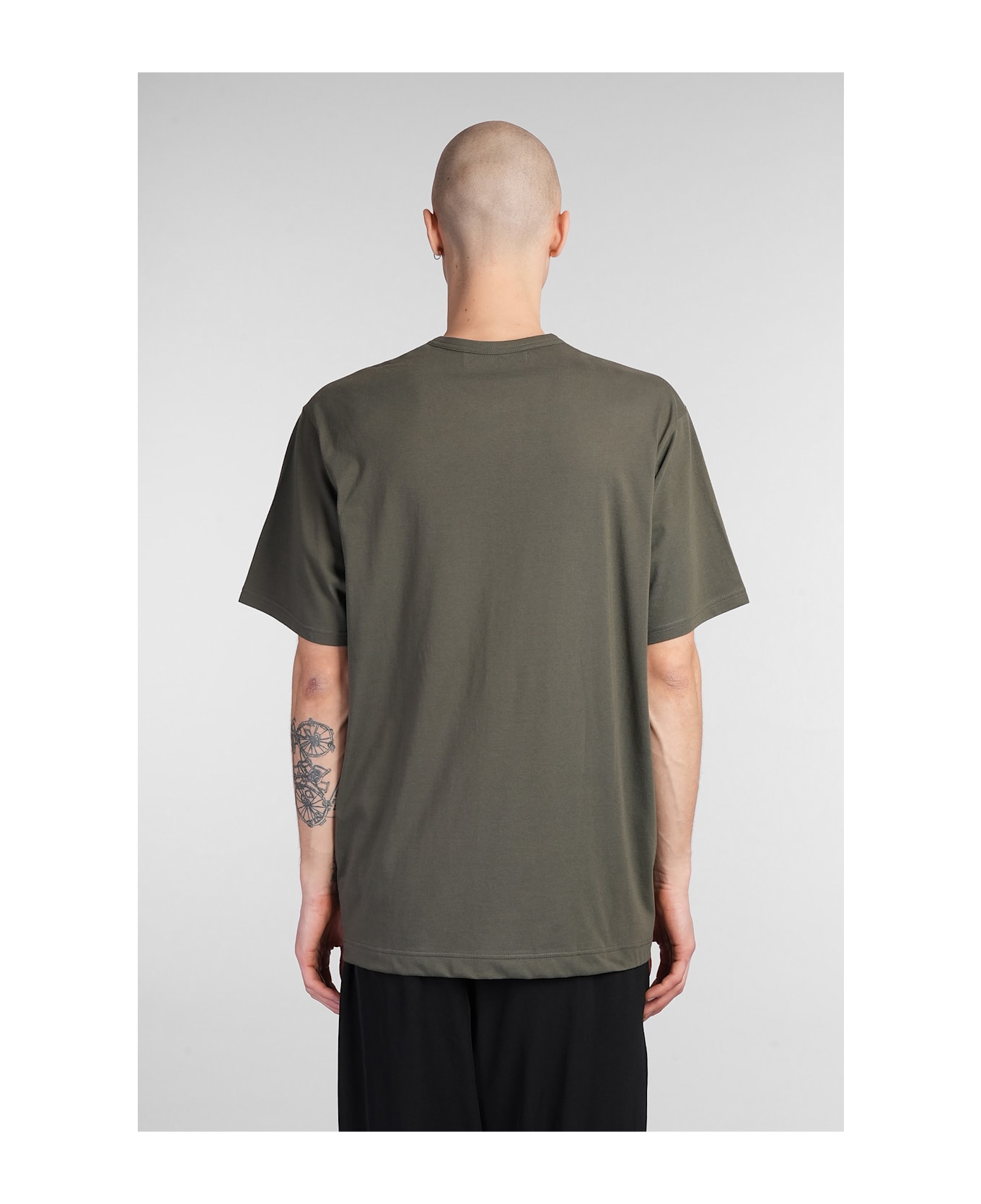 Yohji Yamamoto T-shirt In Green Cotton - green