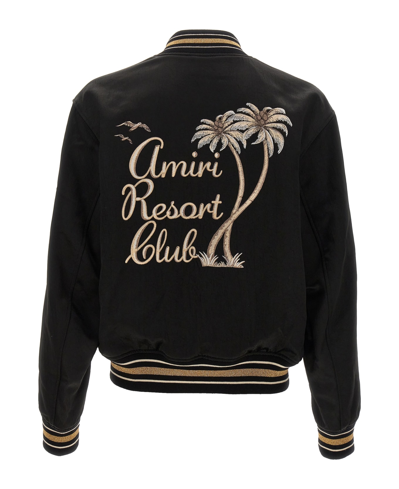 AMIRI 'amiri Palms Souvenir' Bomber Jacket - Black  