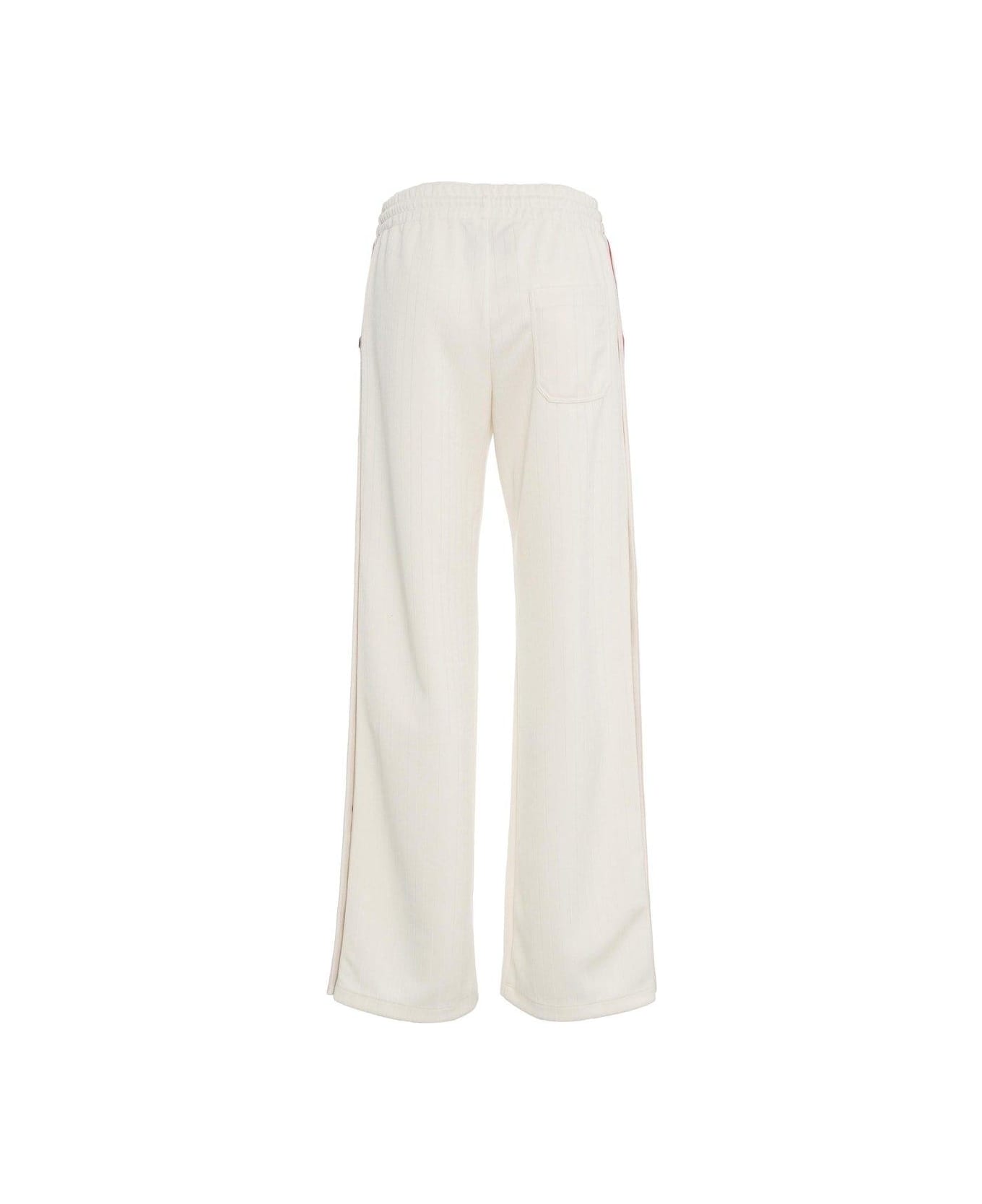 Golden Goose Side Striped Track Trousers - Papyrus