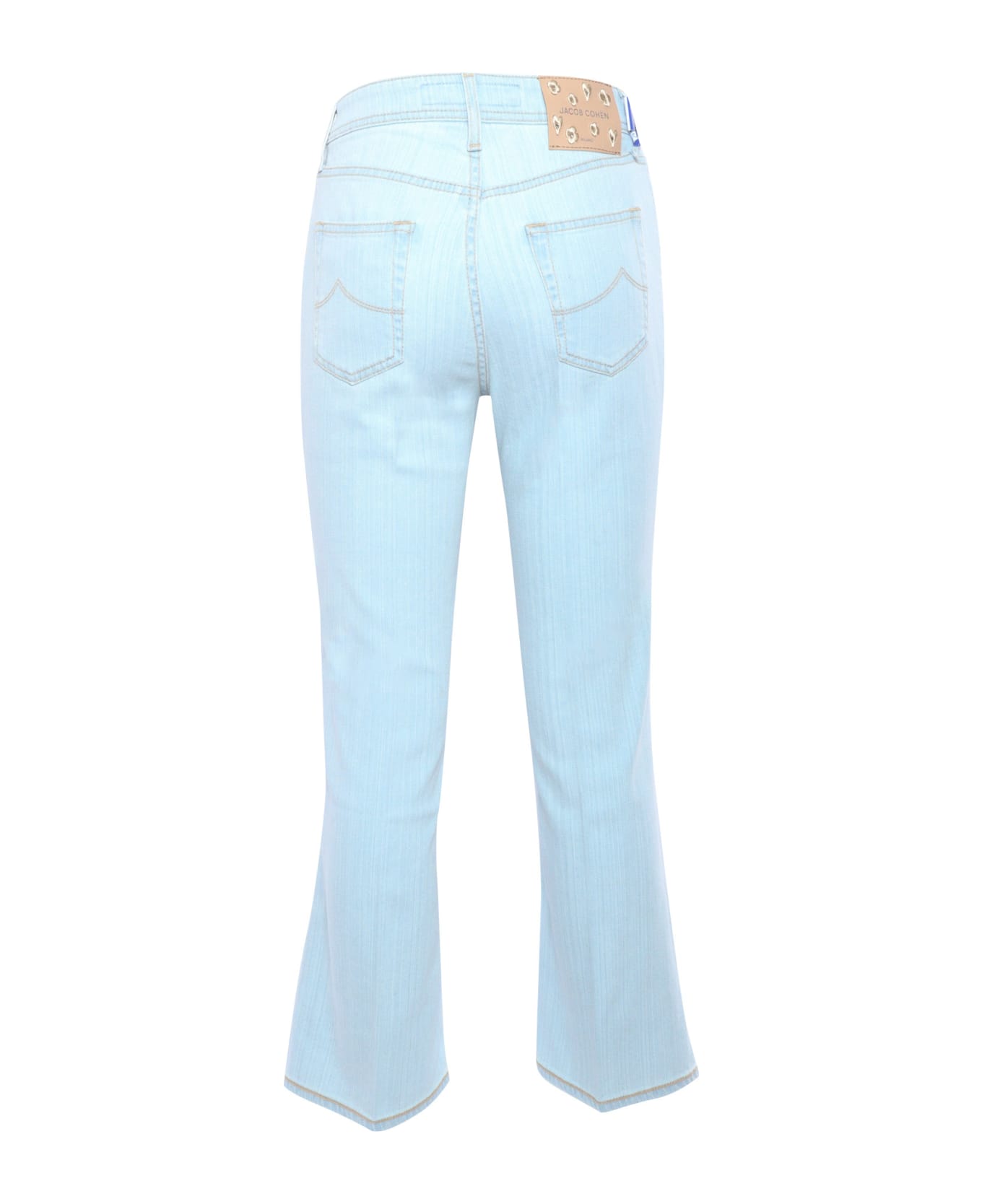 Jacob Cohen Light Blue 5 Pocket Jeans - LIGHT BLUE デニム