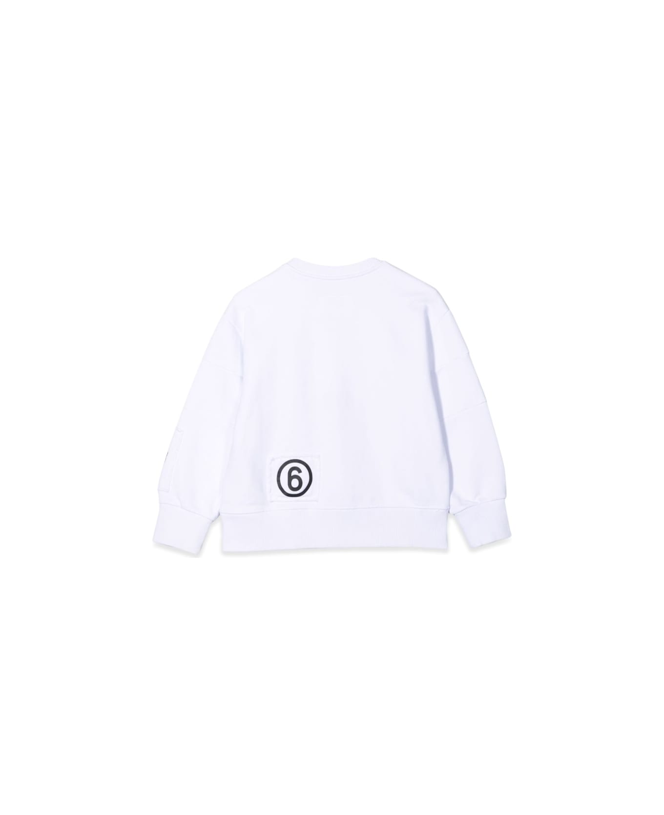MM6 Maison Margiela Felpa - WHITE