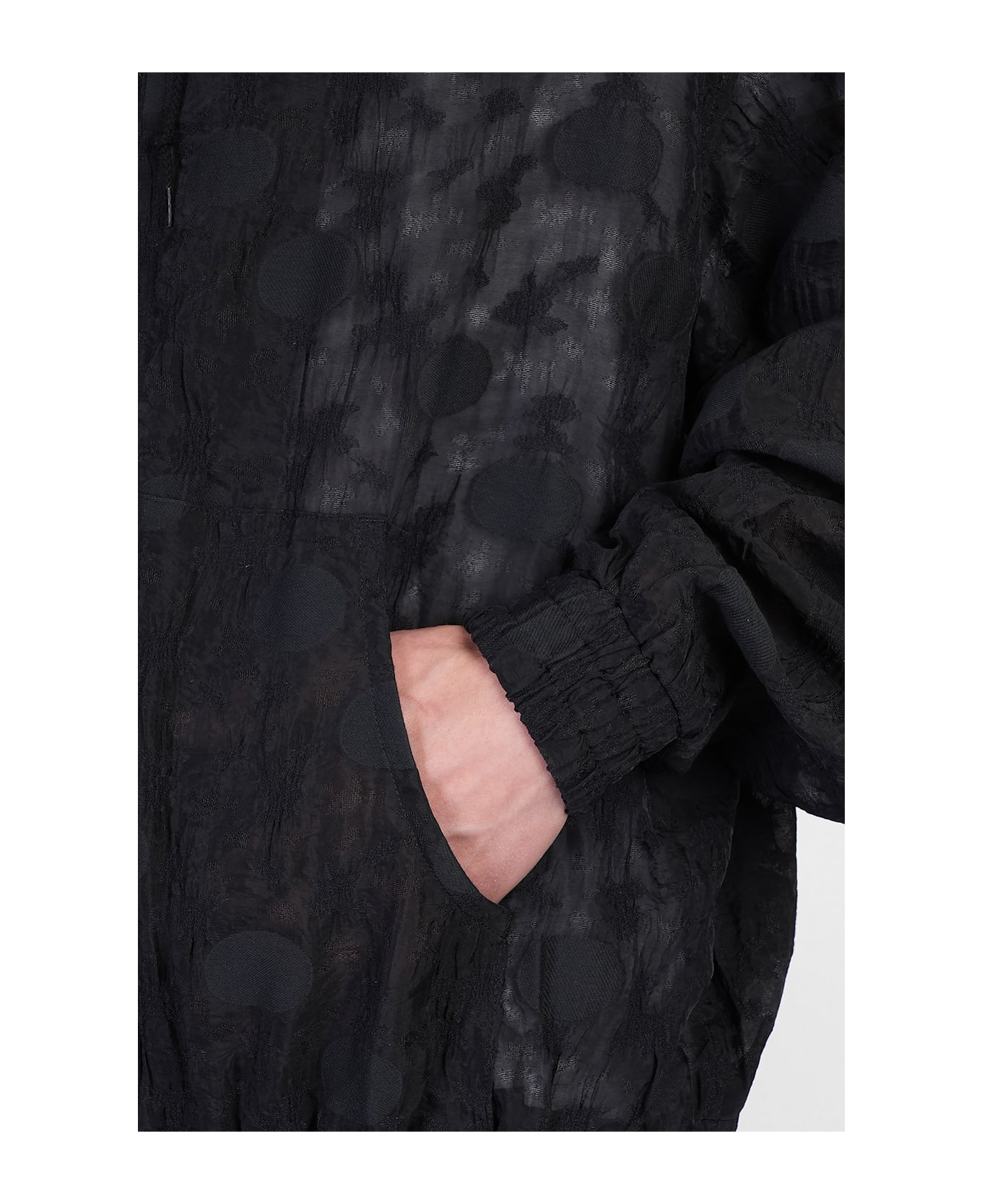 Needles Casual Jacket In Black Polyamide Polyester - black