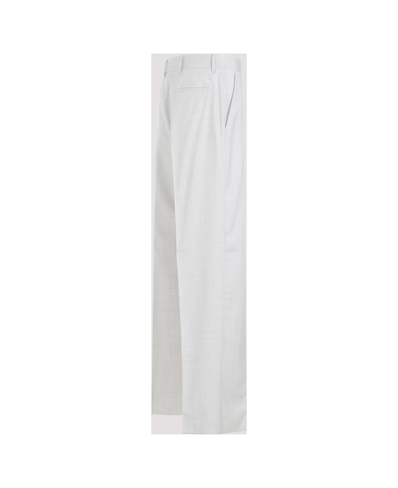 Givenchy Extra Wide Leg Trousers - Chalk White