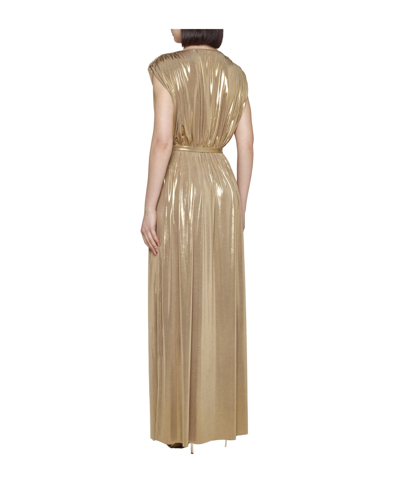 Norma Kamali Dress - Golden ワンピース＆ドレス