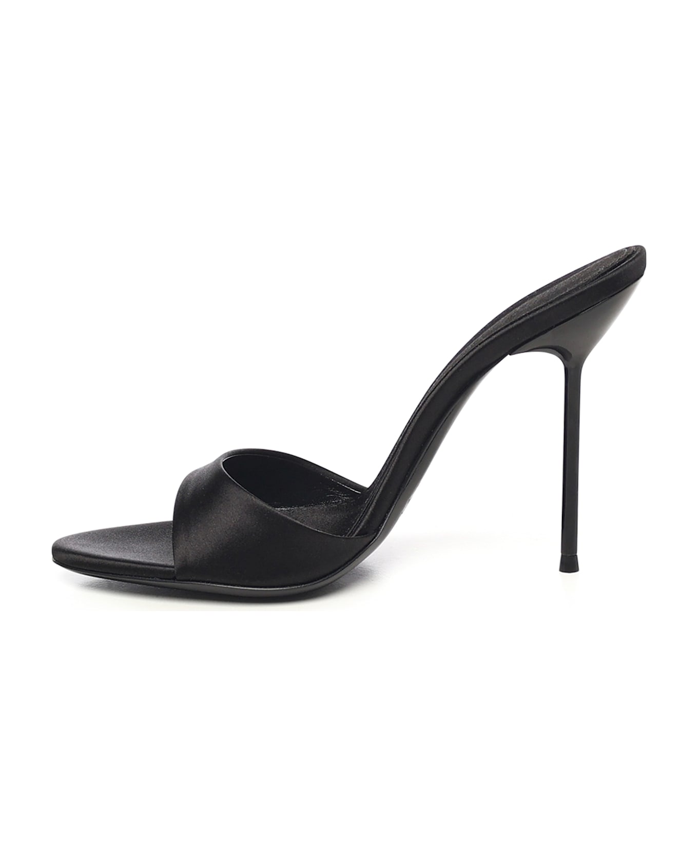 Paris Texas Lidia Satin Mules - Black