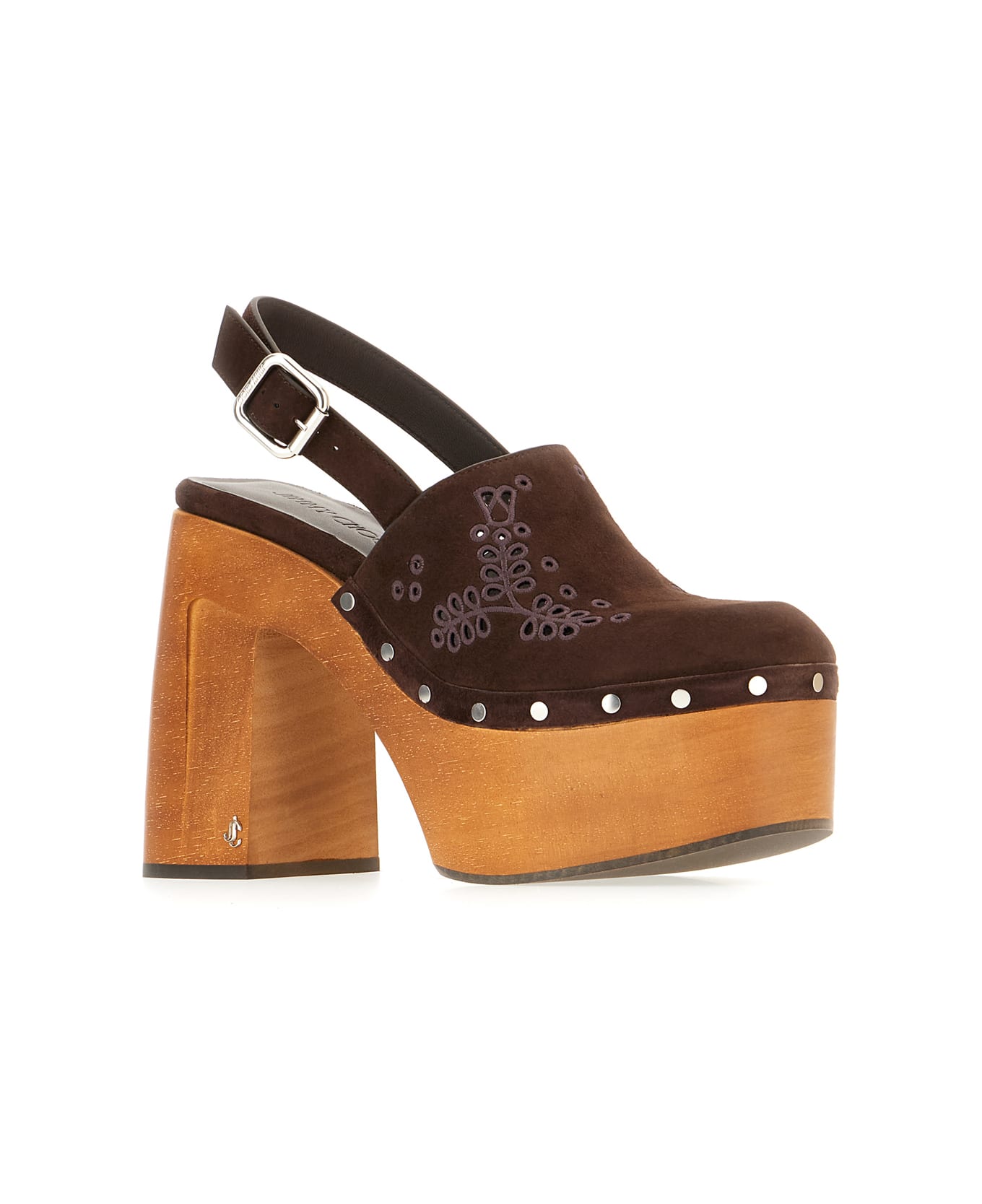 Jimmy Choo Chocolate Suede Pumps - CHOCOLATE