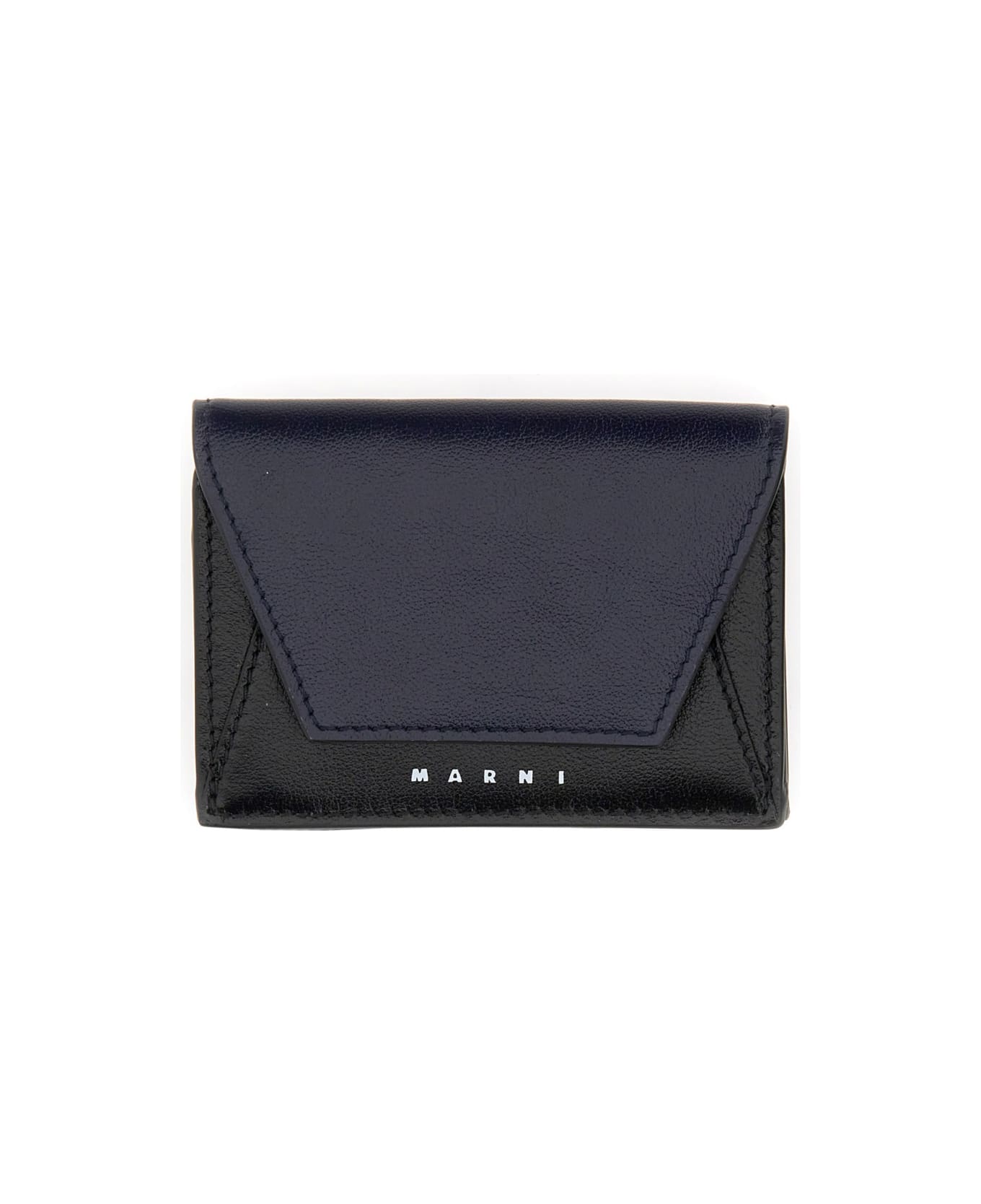 Marni Tri-fold Wallet - BLACK