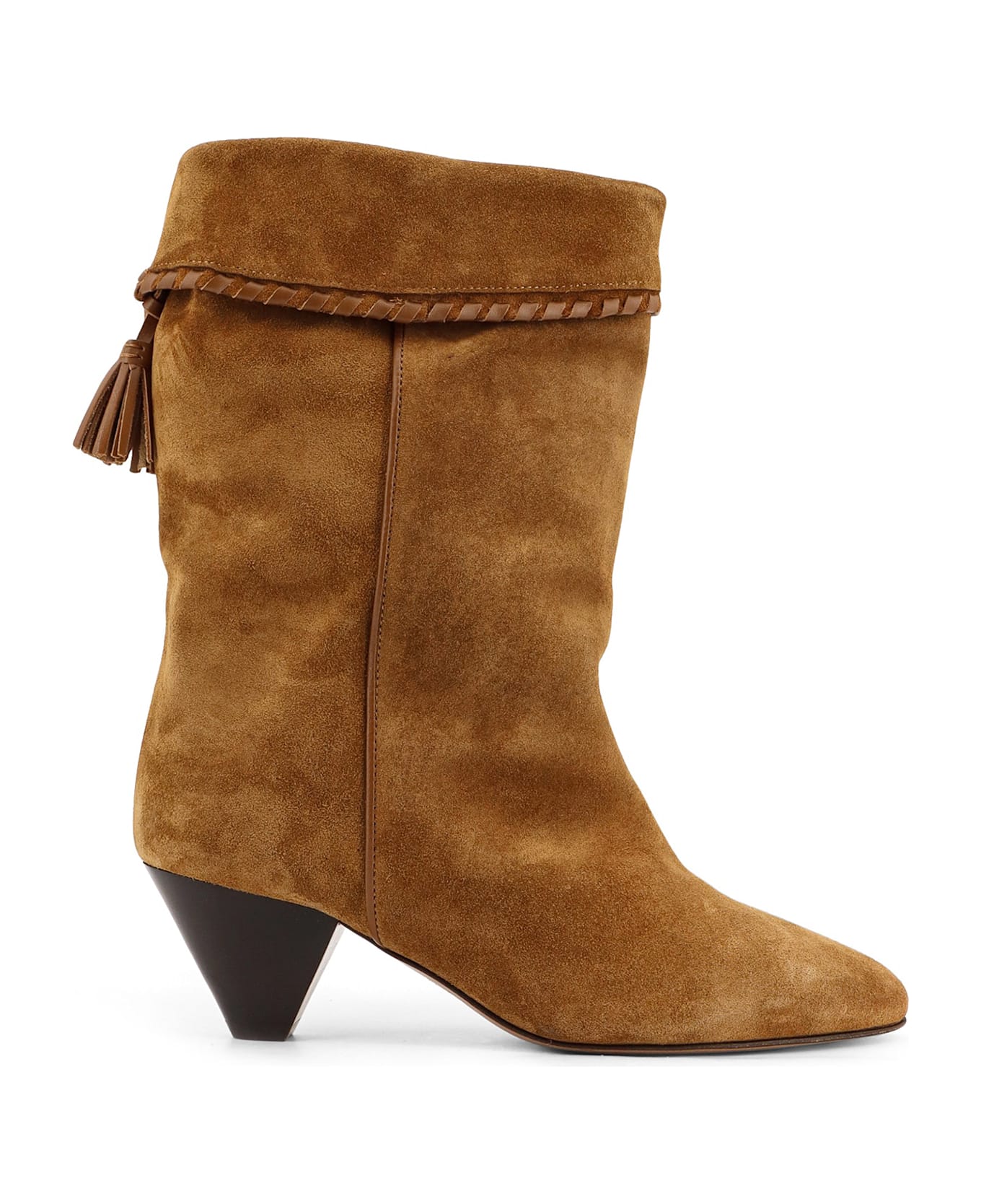 Isabel Marant Dalby Suede Boots - Brandy