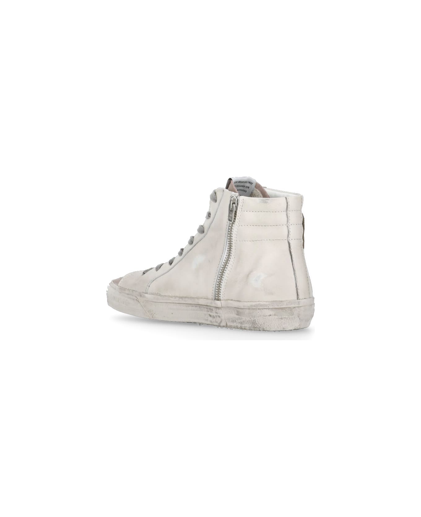 Golden Goose Slide Classic Sneakers - Bianco