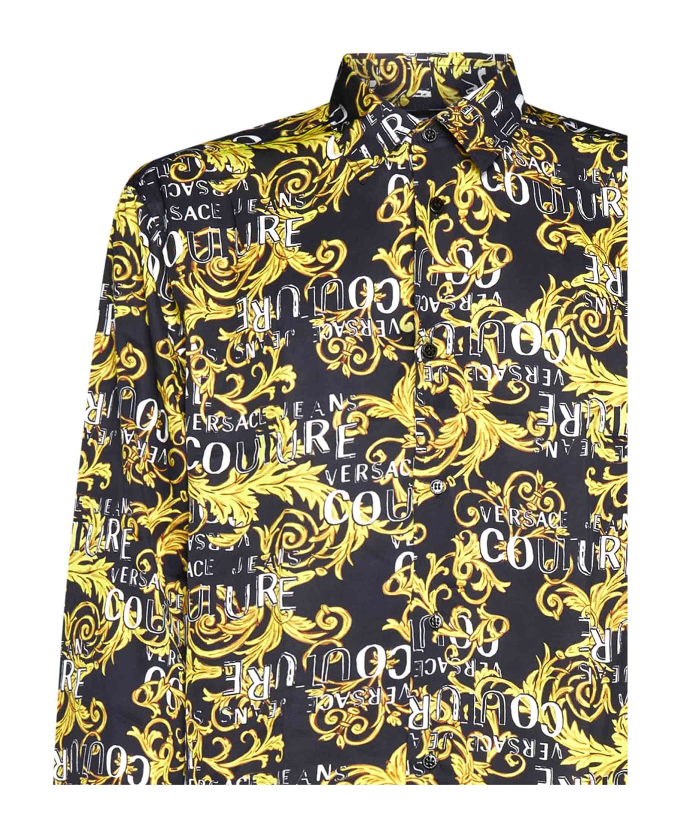 Versace Jeans Couture Shirt - Black gold