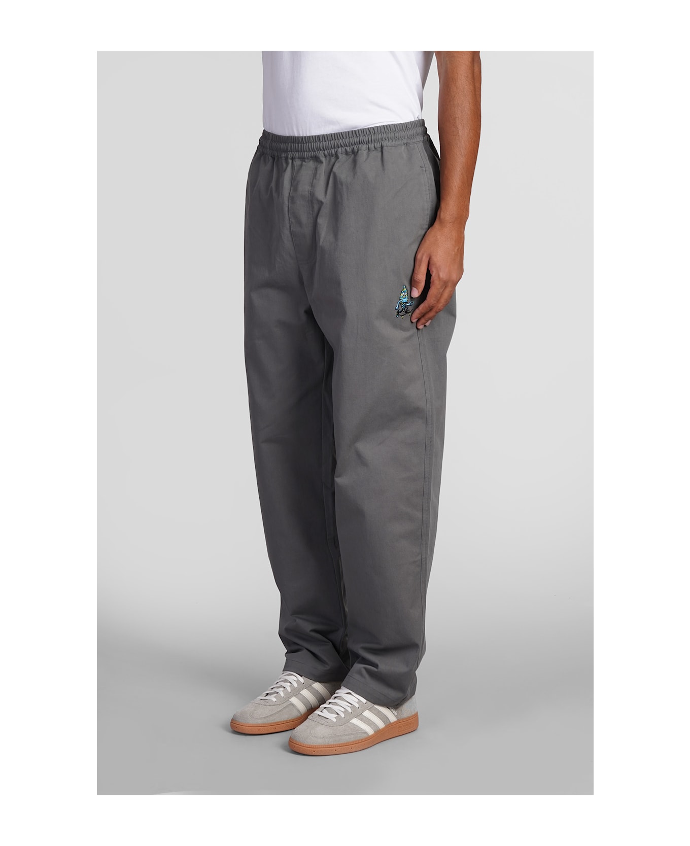 Icecream Pants In Grey Cotton - grey