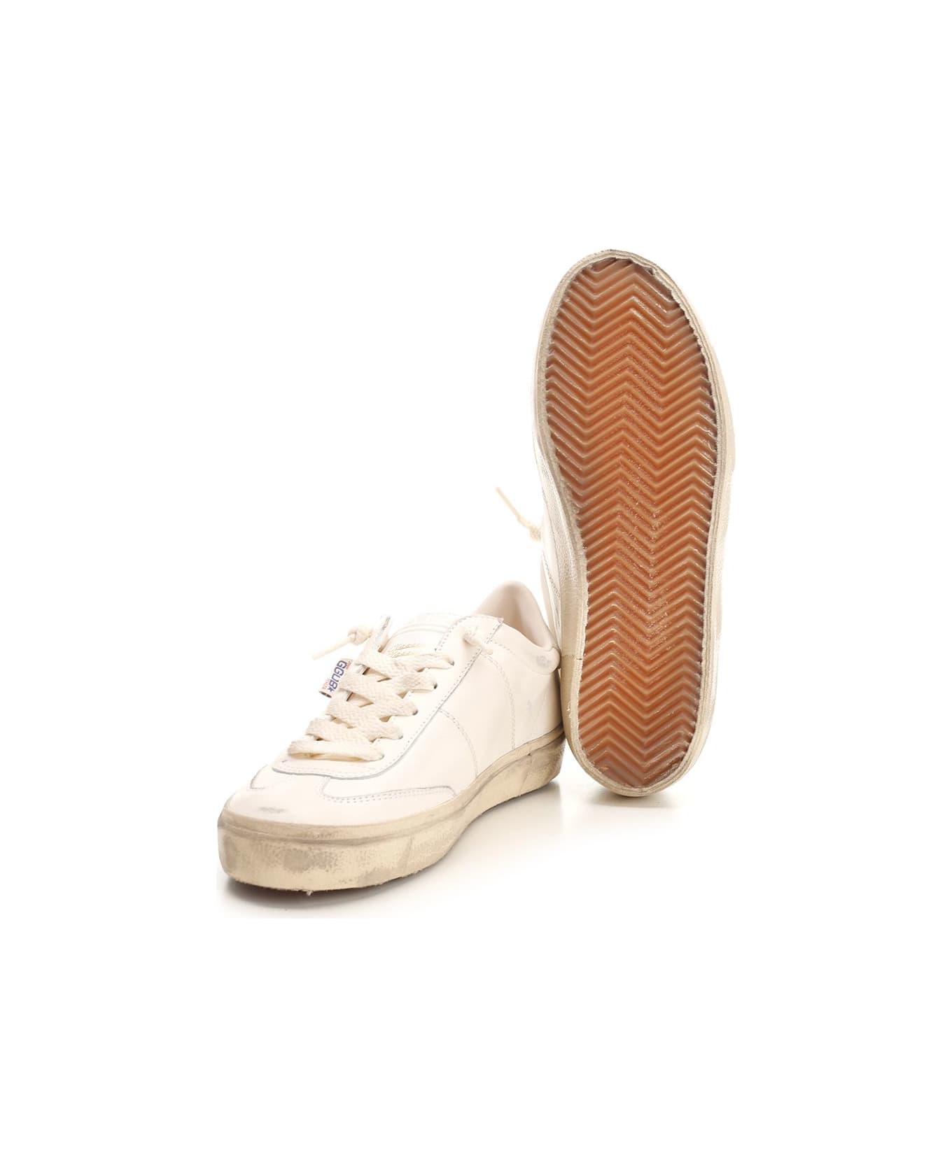 Golden Goose 'soul Star' Sneakers - Bianco