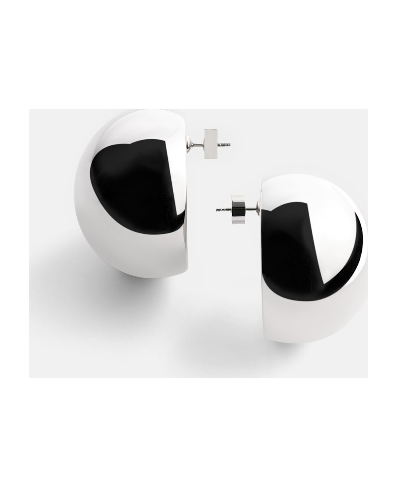 Jacquemus Les Boucles Salon Earrings - Silver