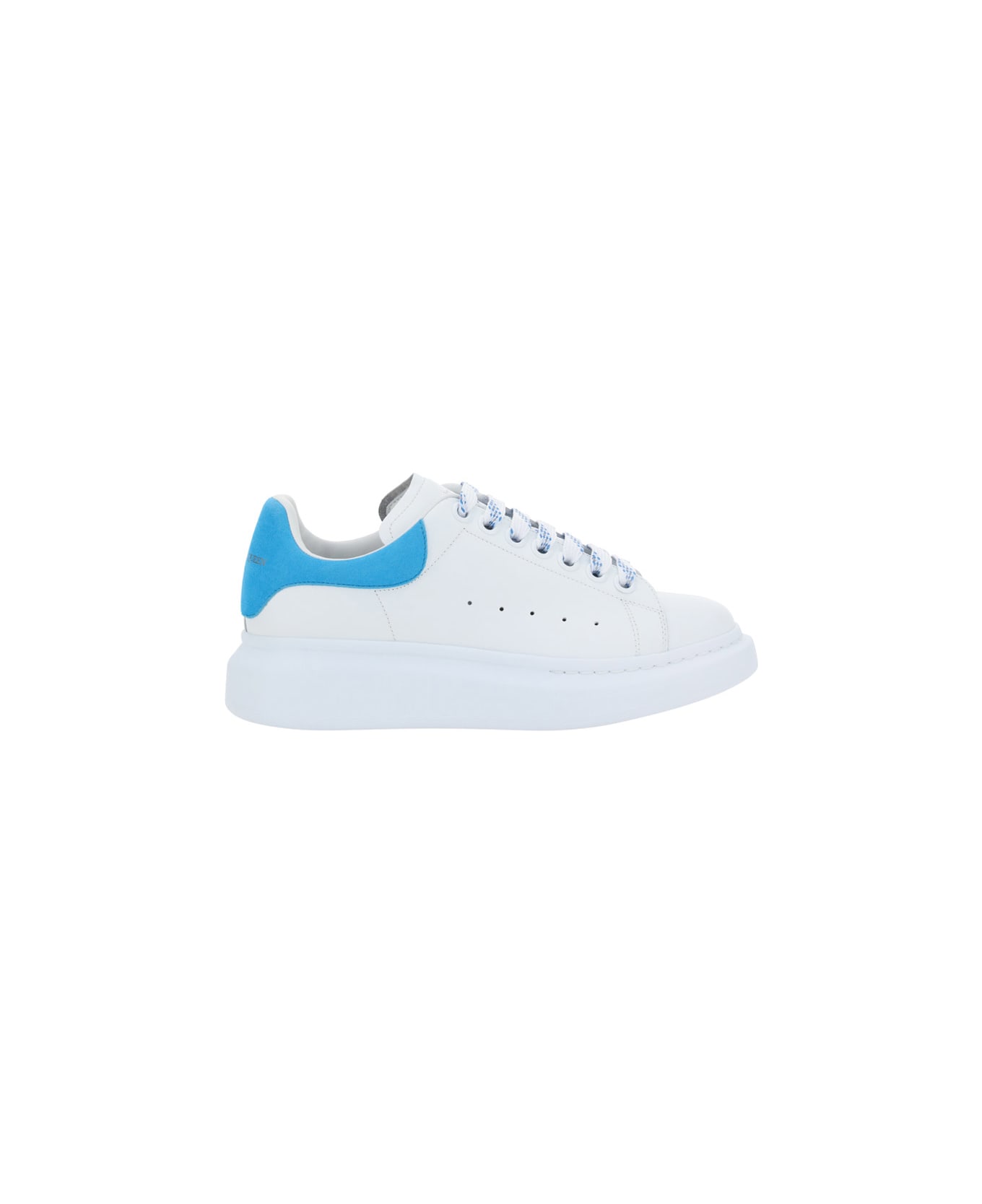Alexander McQueen Sneakers - White/new cerul.blue