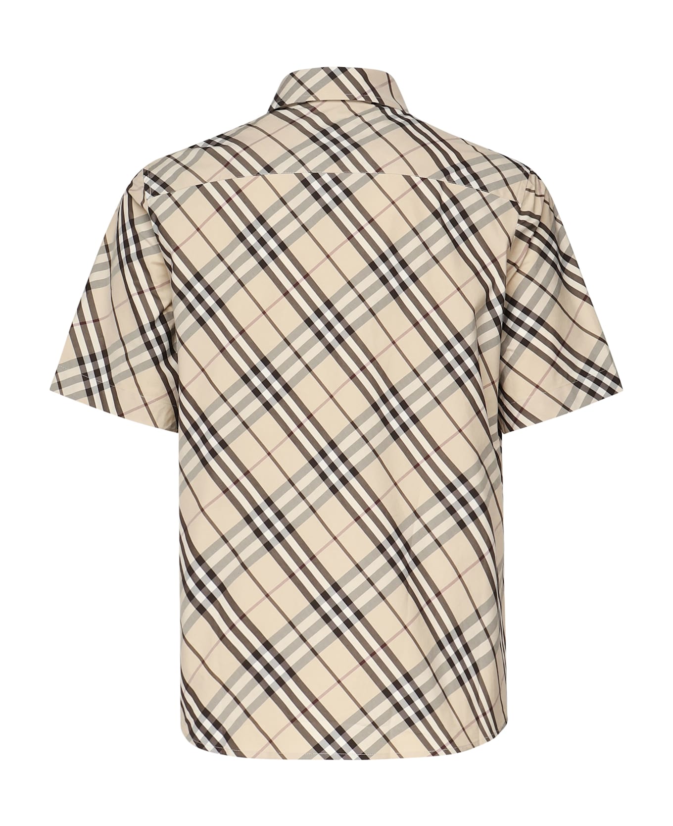 Burberry Shirt With Vintage Check Pattern - Beige