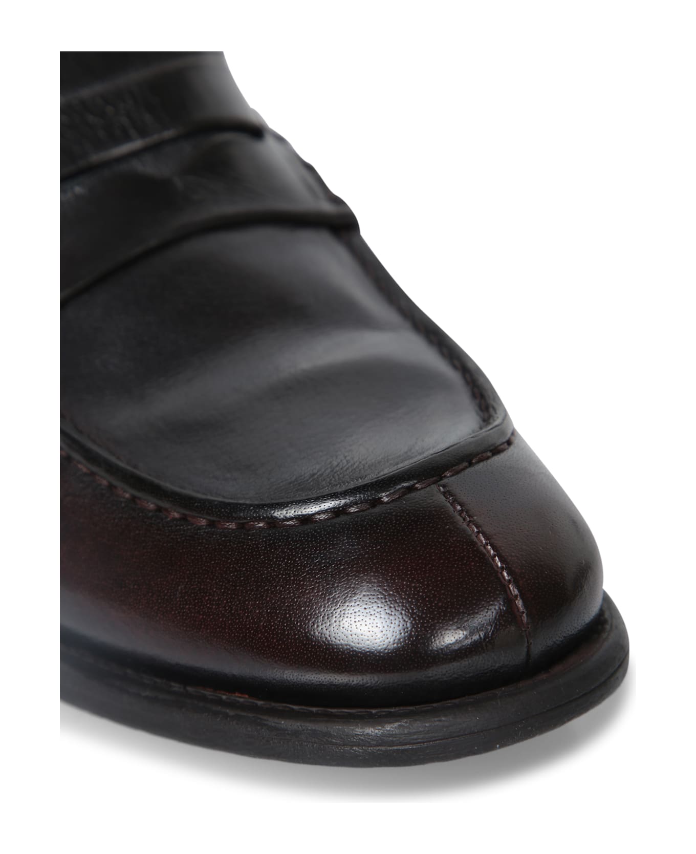 Officine Creative Chronicle 144 Dark Brown Loafer - Brown