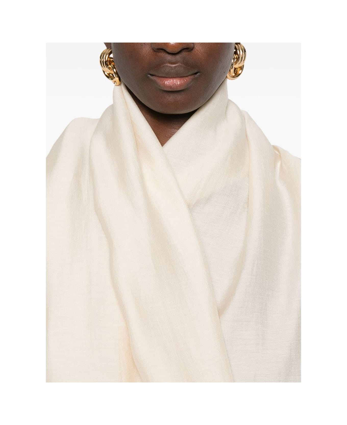 Totême Scarf Blouse - Beige