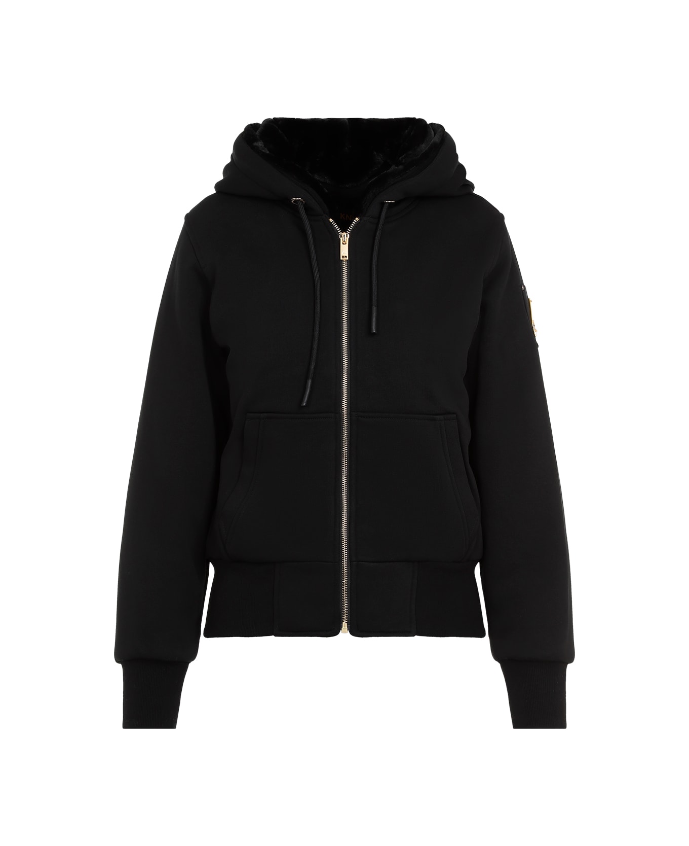 Moose Knuckles Moose Knuckes Madison Bunny Gold Jacket - Blk Blk
