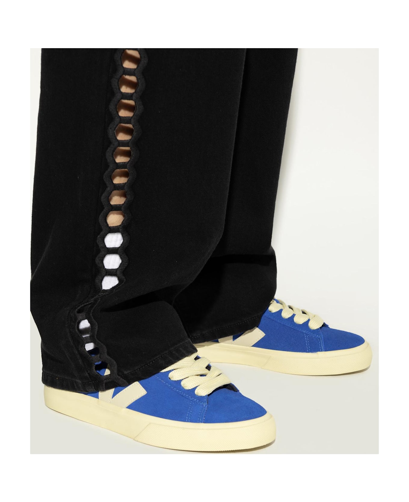 Veja Sneakers Campo Bold Suede - Blu