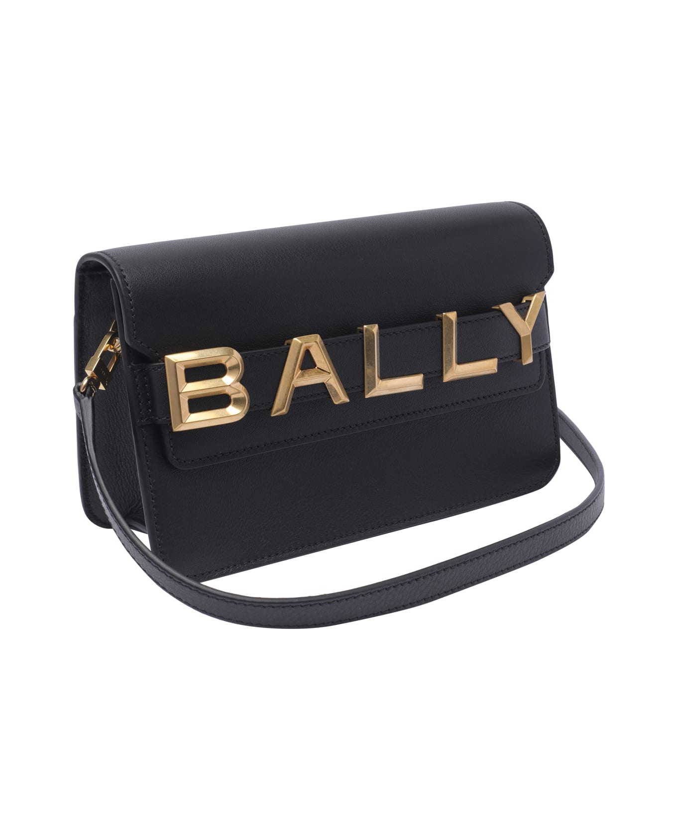 Bally Logo Crossbody Bag - Black クラッチバッグ