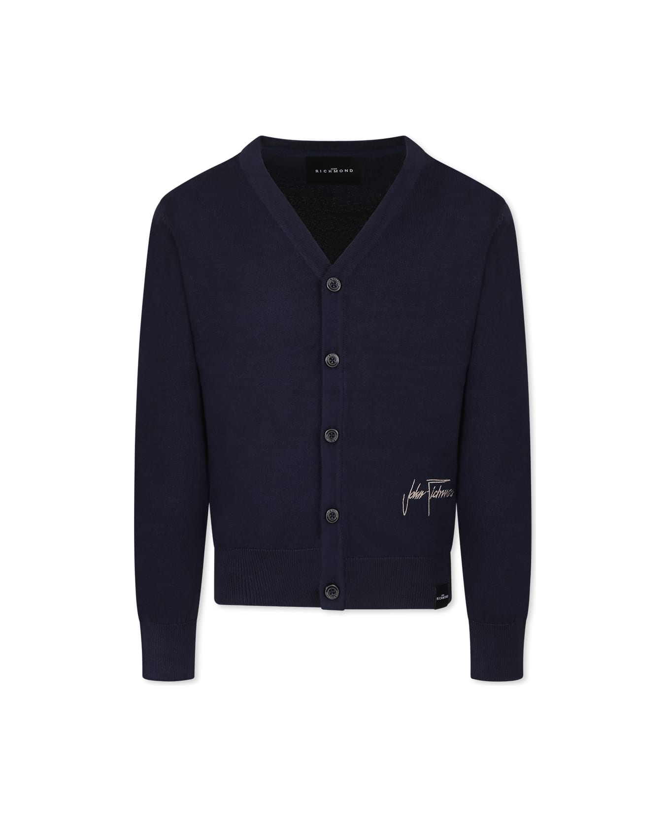 Richmond Blue Cardigan For Boy - Blue