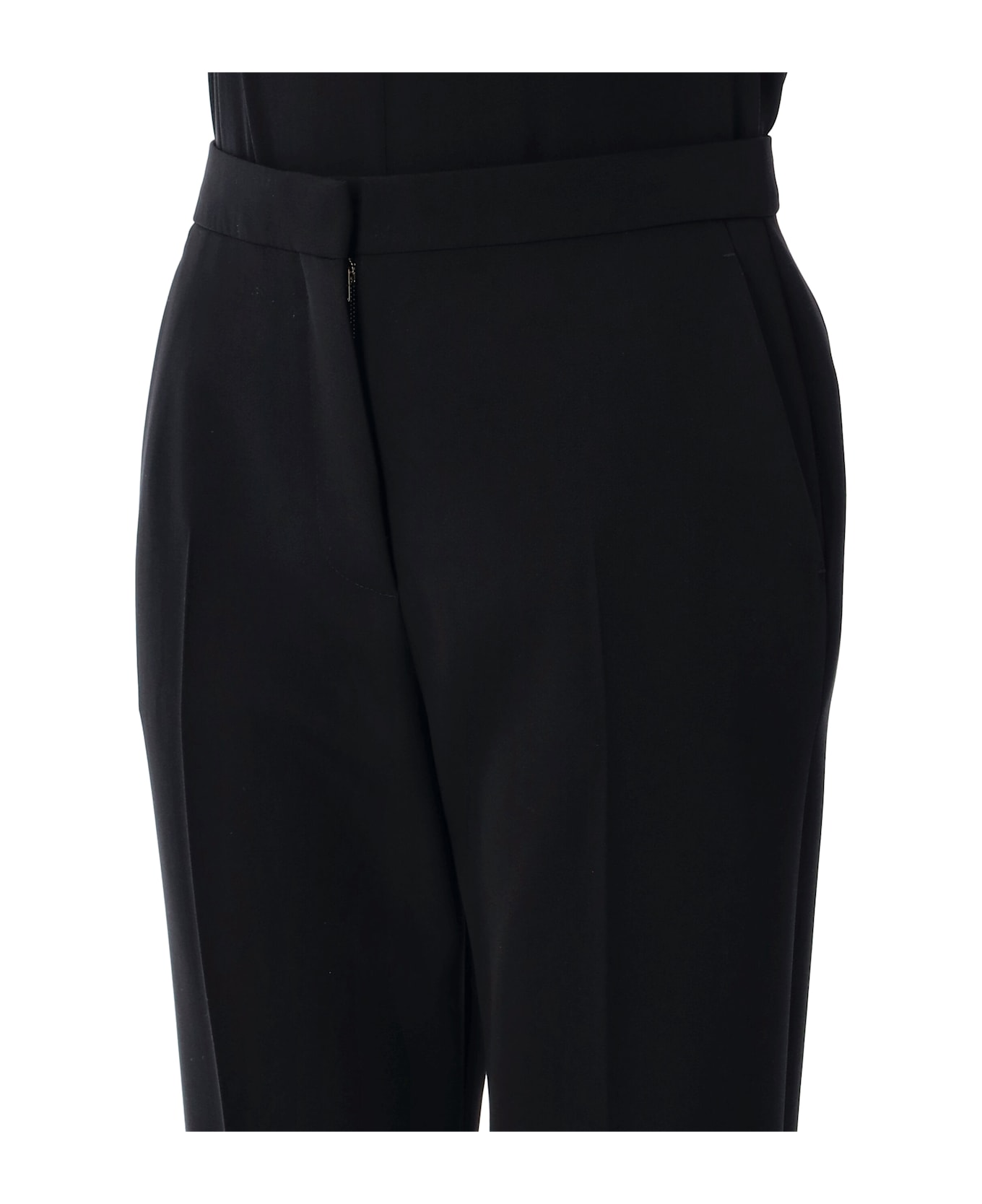 Givenchy Flaired Wool Pants - Black