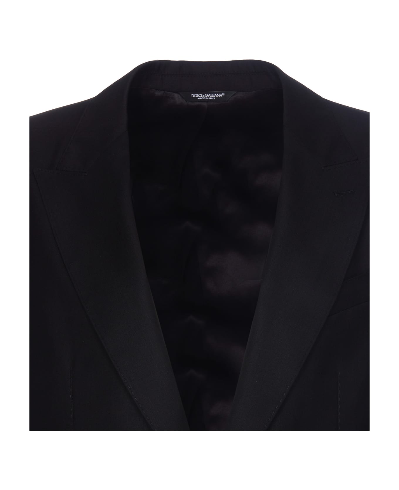 Dolce & Gabbana Single Breasted Jacket - Nero