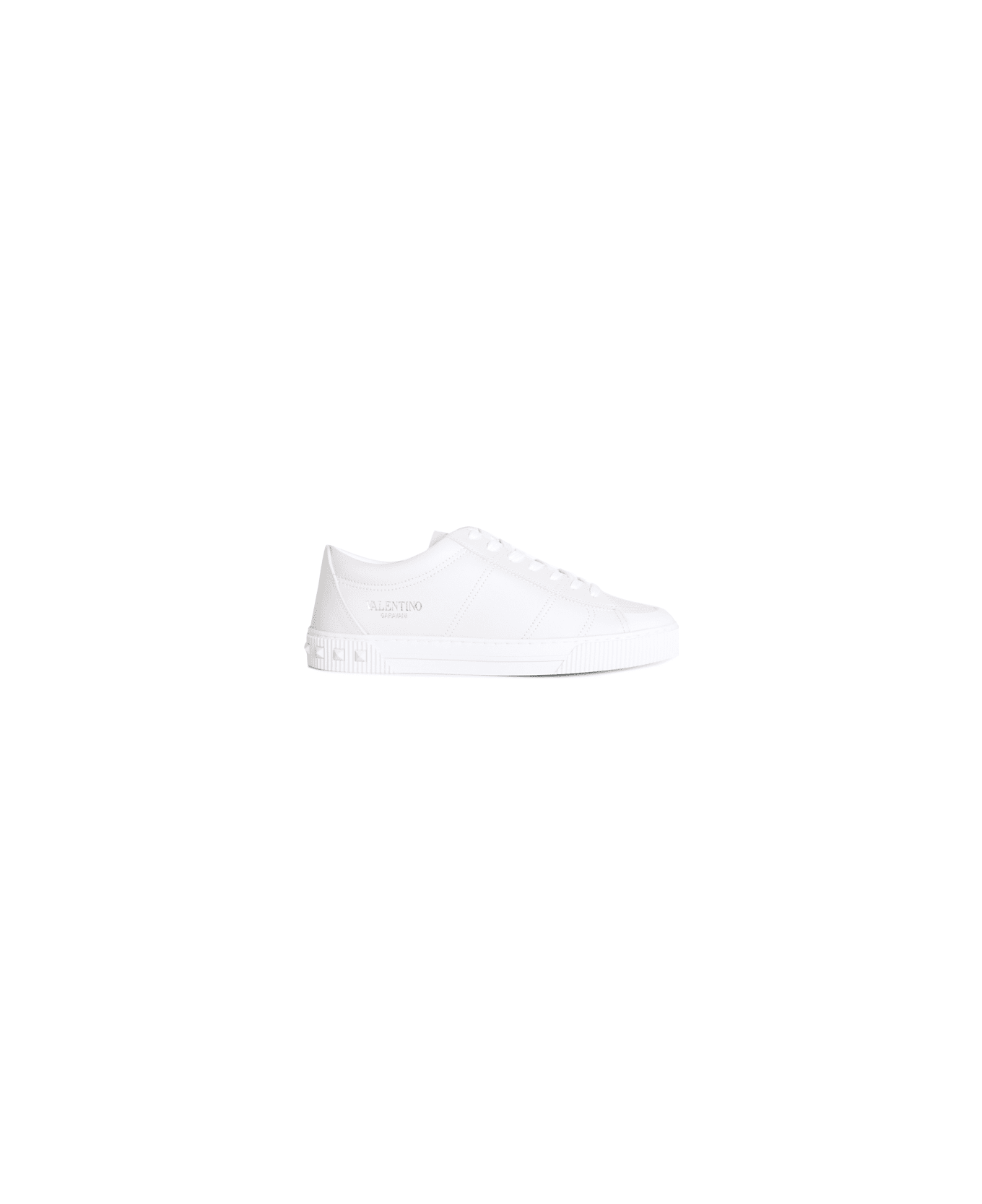 Valentino Garavani Sneakers With Rockstud Details - White