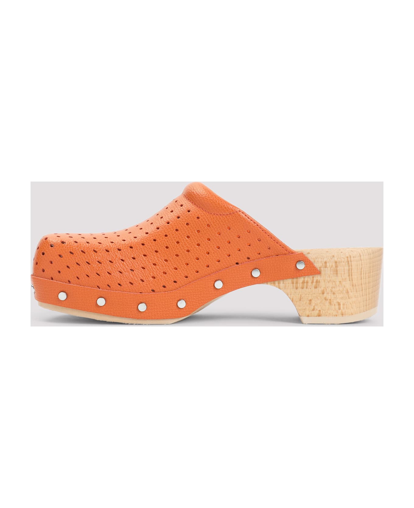 Balenciaga Scholl Clog Mule - Pastel Orange