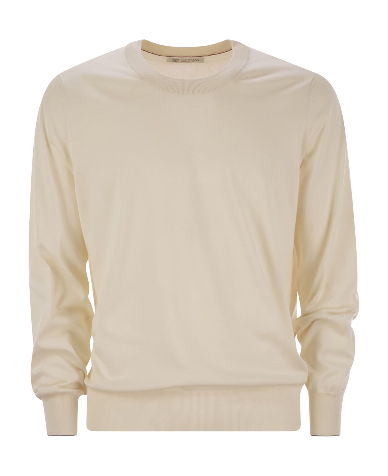 Brunello Cucinelli Cotton Sweater - White