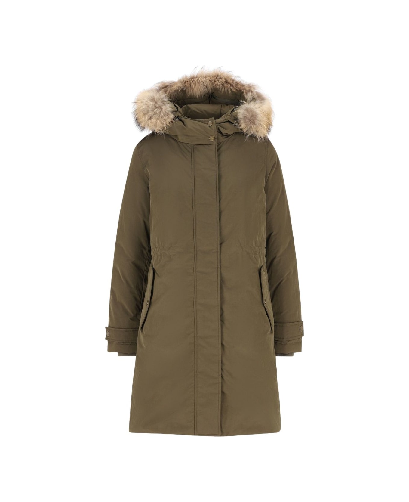 Woolrich Grace Long Parka - Green