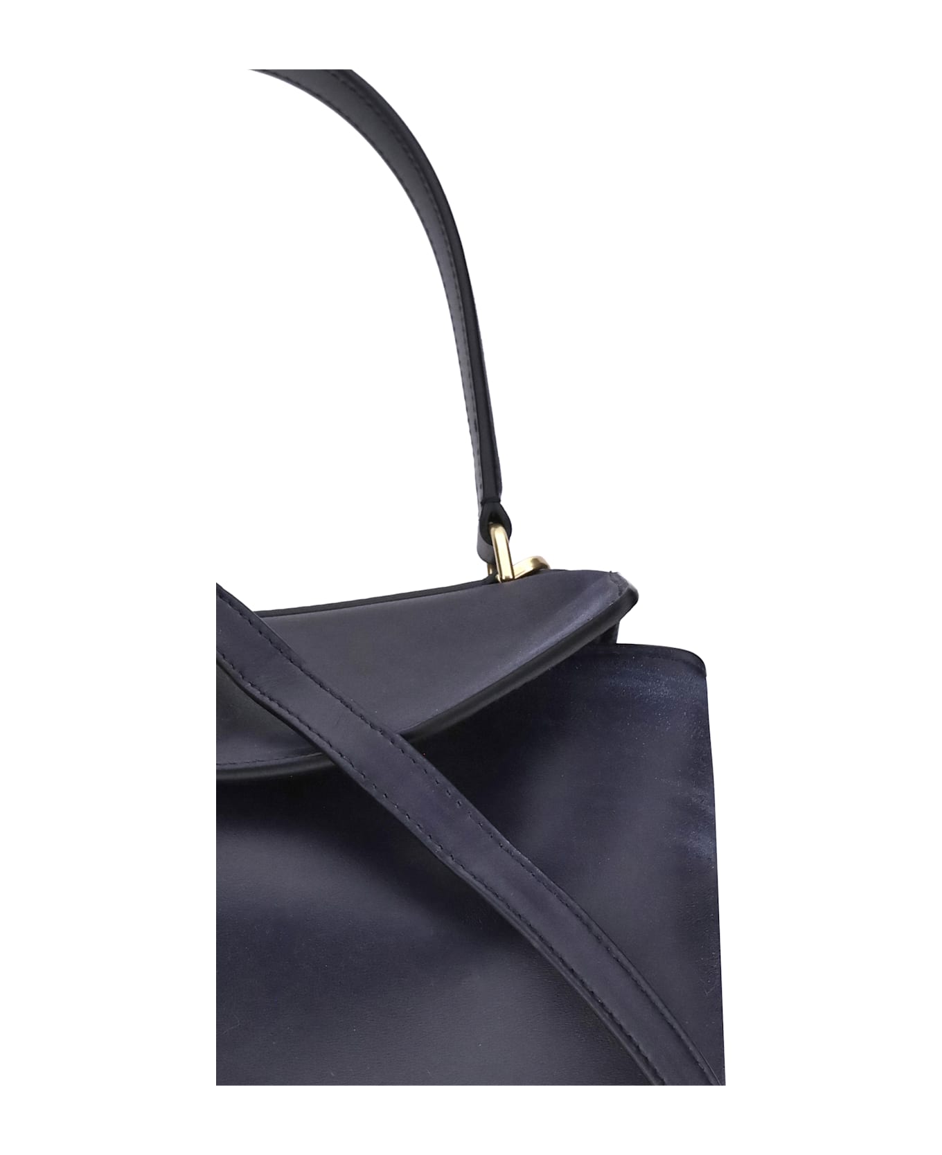 Balenciaga Rodeo Small Shoulder Bag In Used-effect Leather