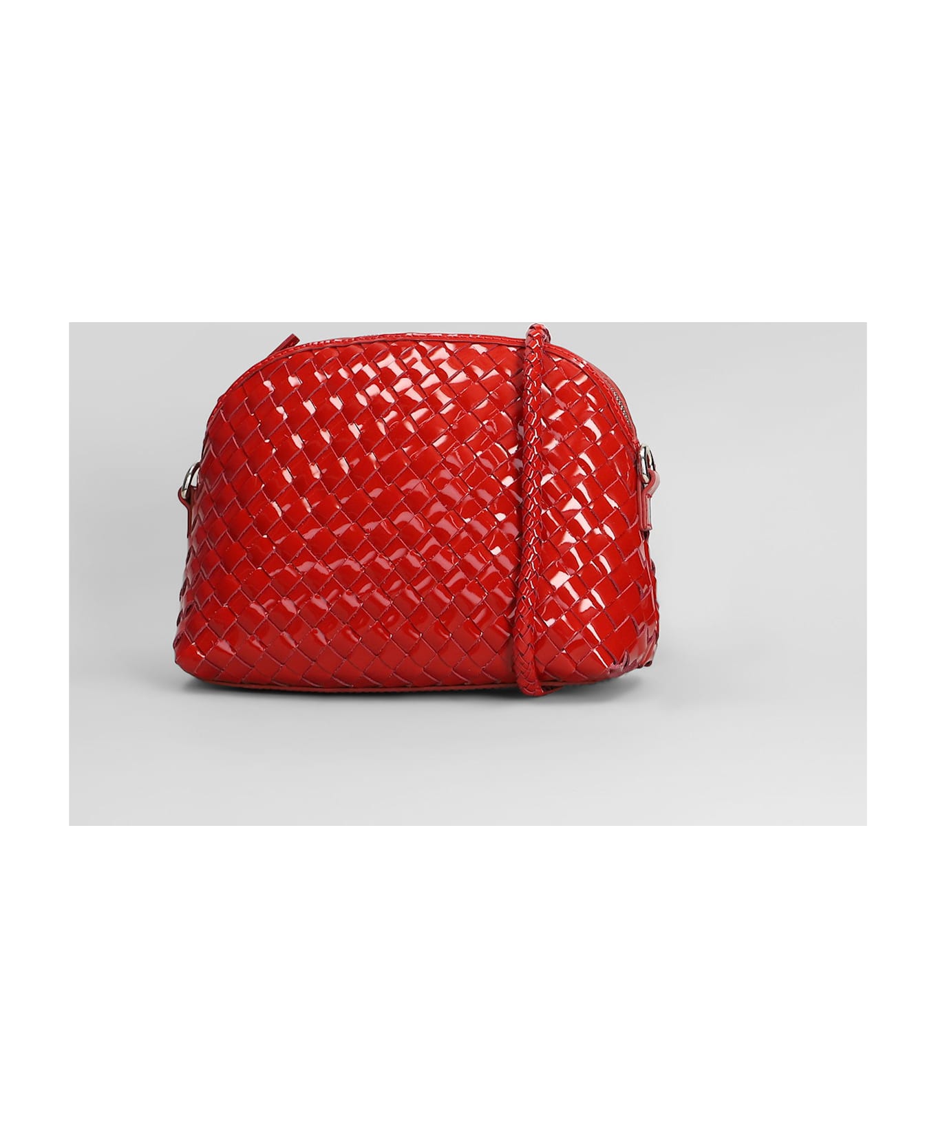 Dragon Diffusion Chunky Fellini Shoulder Bag In Red Leather - red