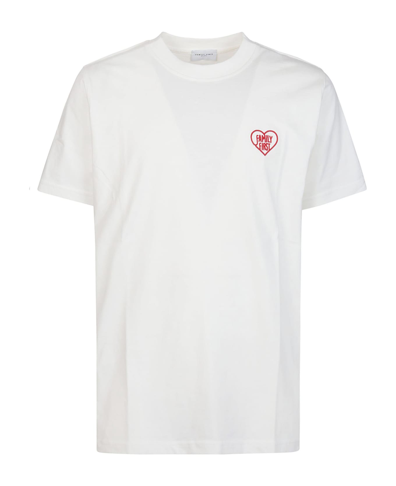 Family First Milano Heart T-shirt - White シャツ