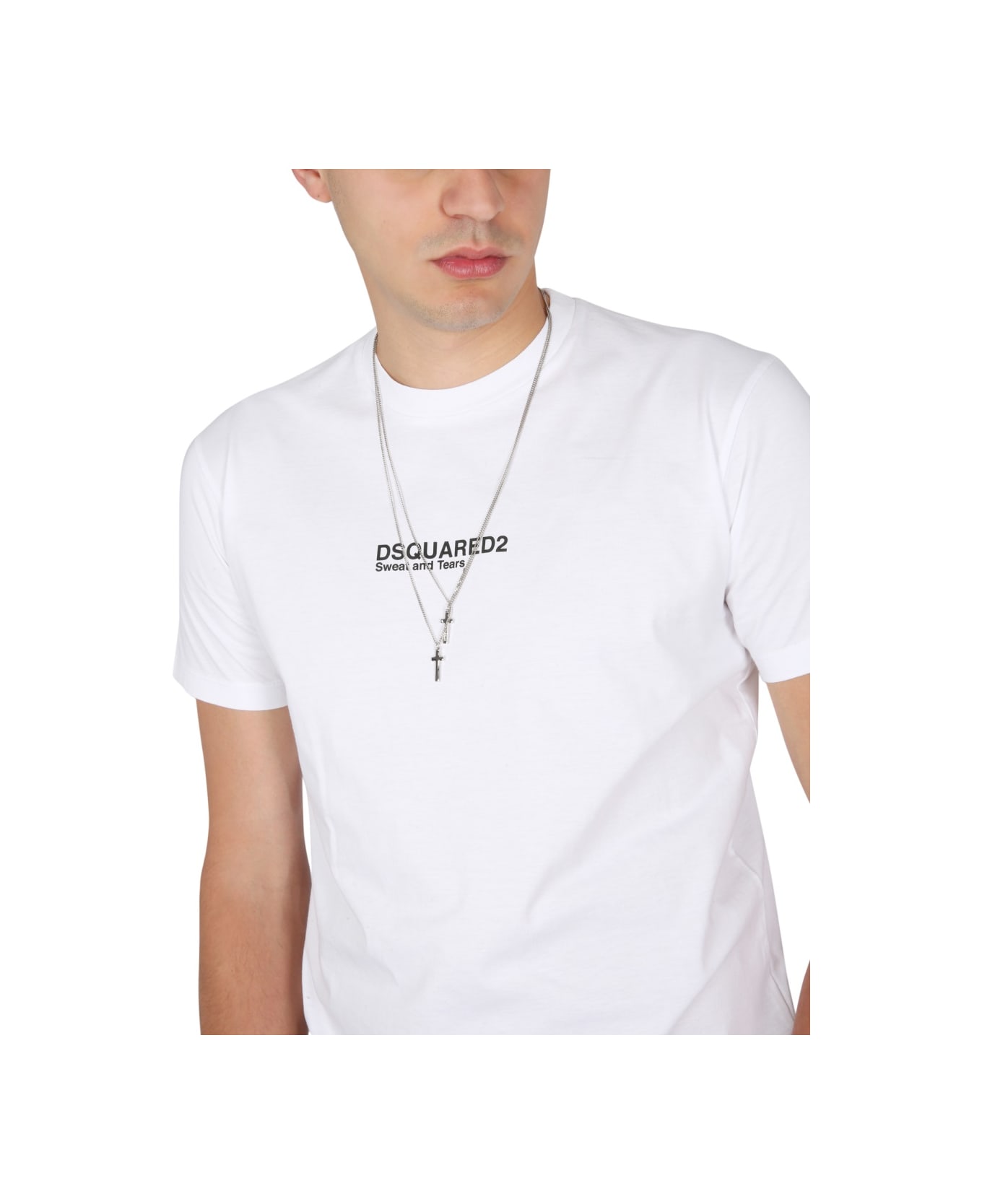 Dsquared2 Logo Print T-shirt - C シャツ