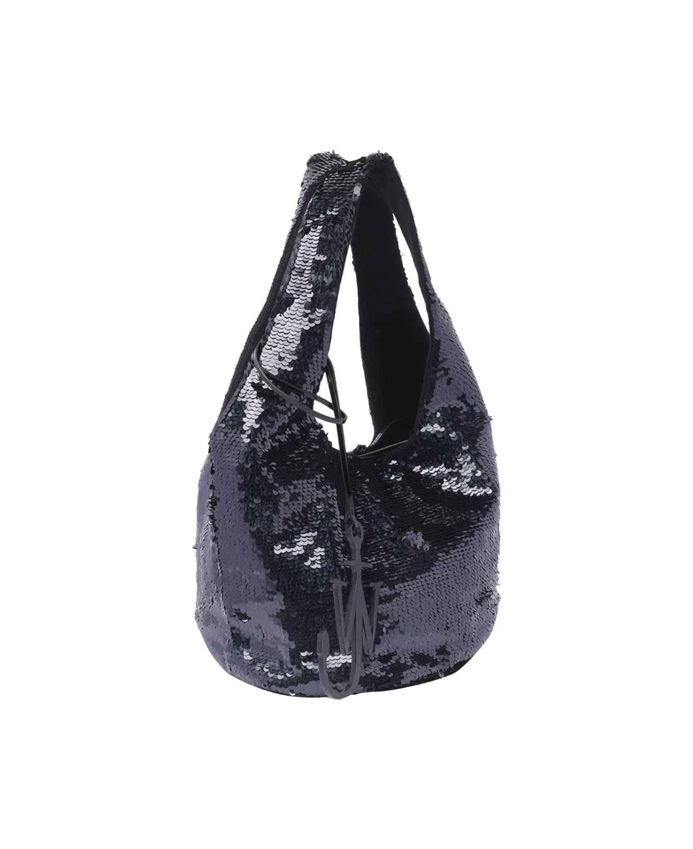 J.W. Anderson Mini Sequins Shopping Bag - Navy