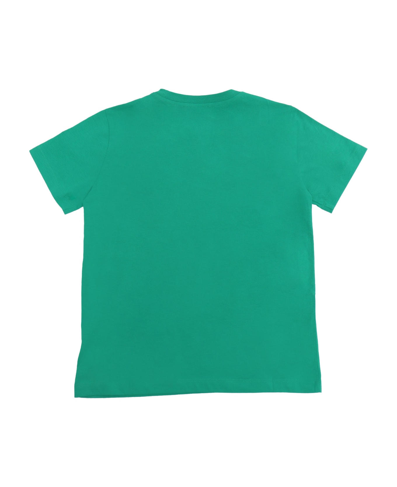 Moncler Green T-shirt With Logo - GREEN