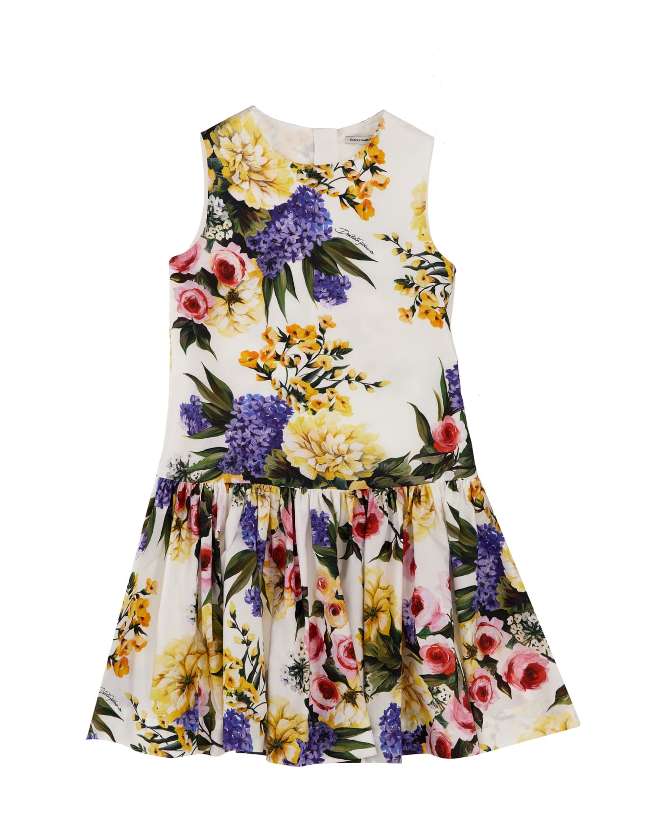 dolce chunky & Gabbana Floral Printed Dress - Multicolor