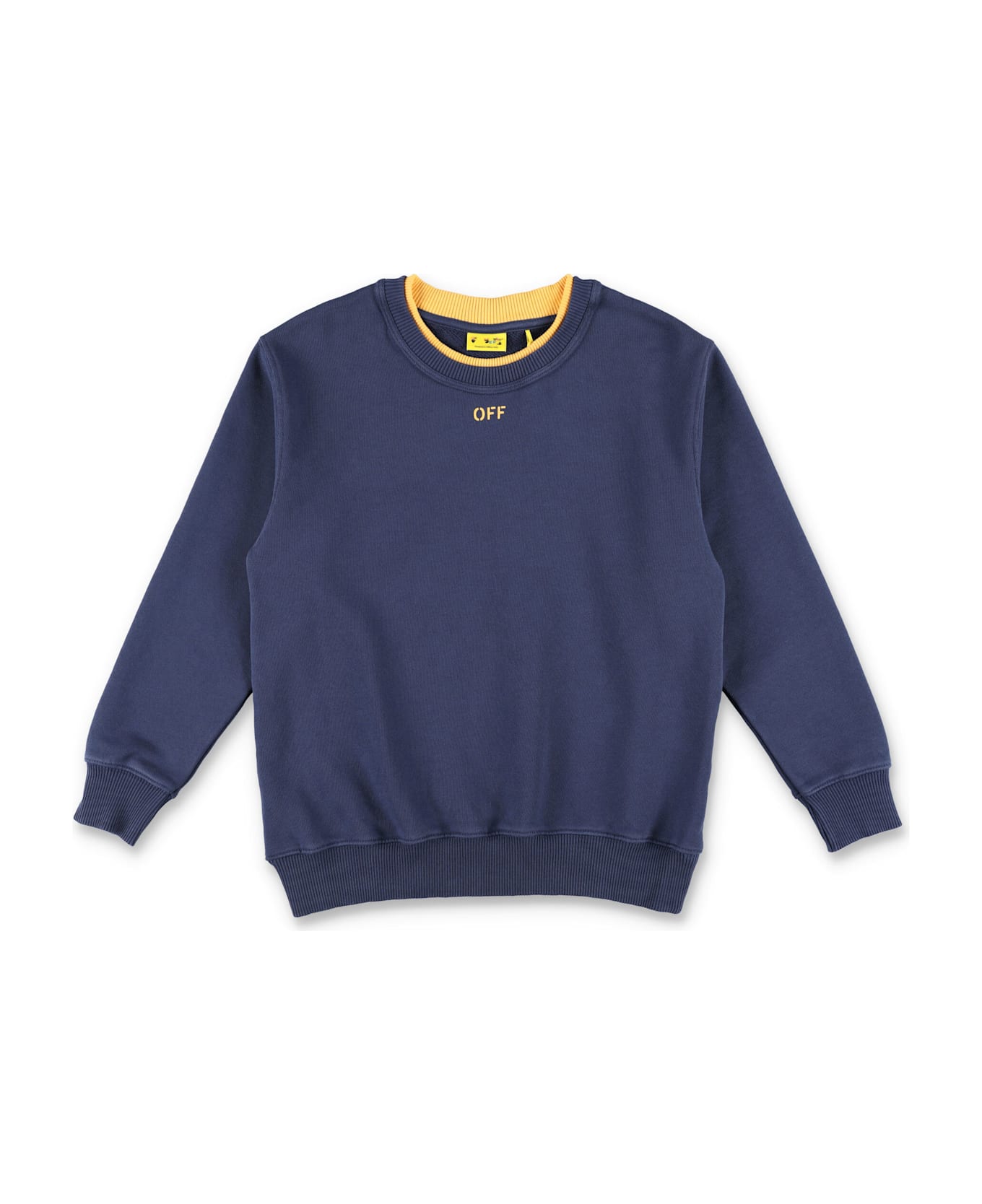 Off-White Kid - Off Stamp Clear Sweatshirt - BLUE